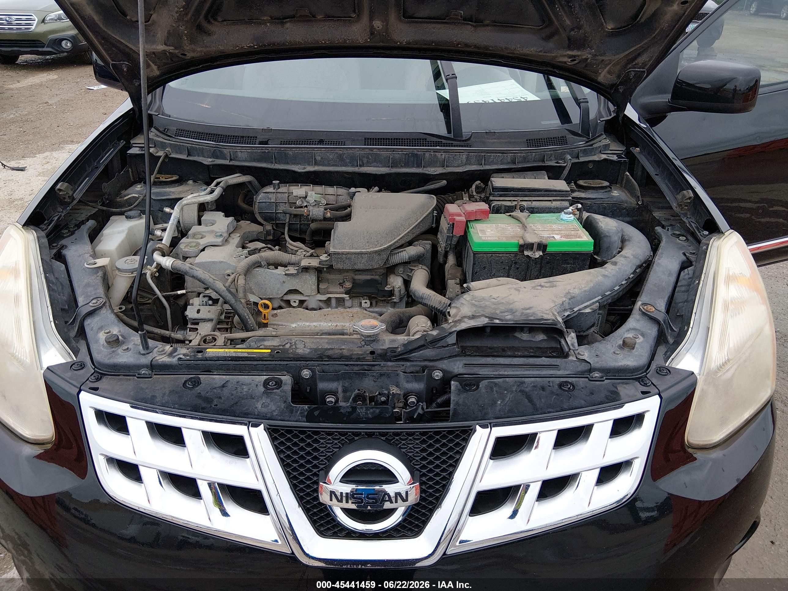 2013 Nissan Rogue Sv Black vin: JN8AS5MV7DW120970