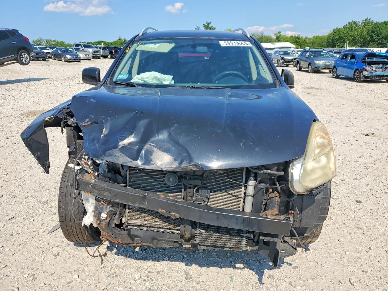 2013 Nissan Rogue S Black vin: JN8AS5MV7DW133119