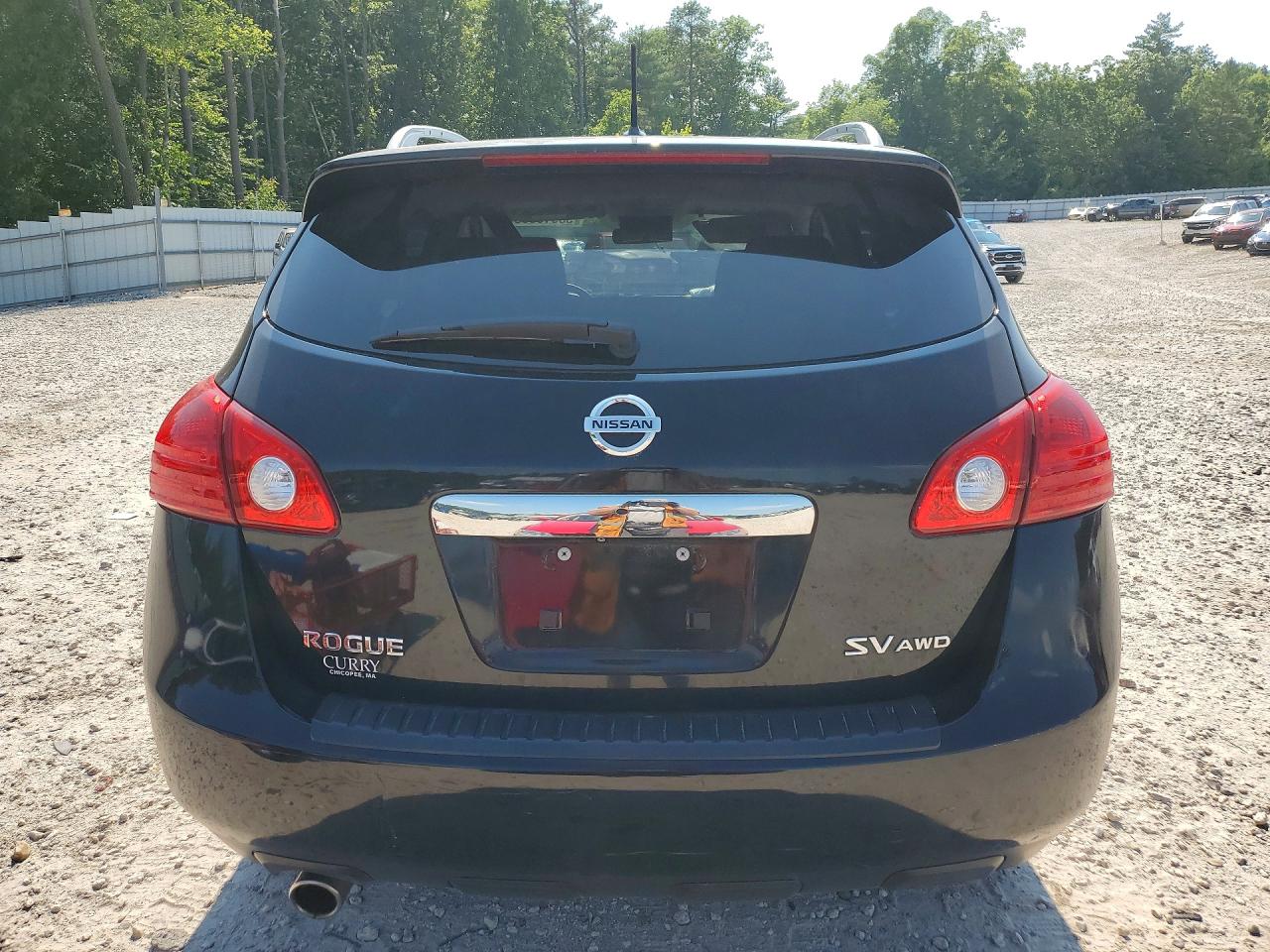2013 Nissan Rogue S Black vin: JN8AS5MV7DW133119