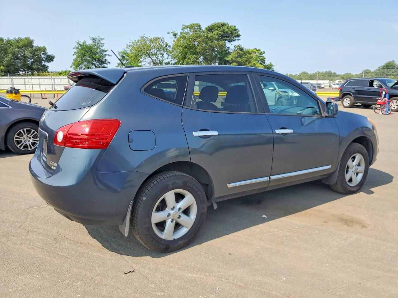 2013 Nissan Rogue S Charcoal vin: JN8AS5MV7DW135842