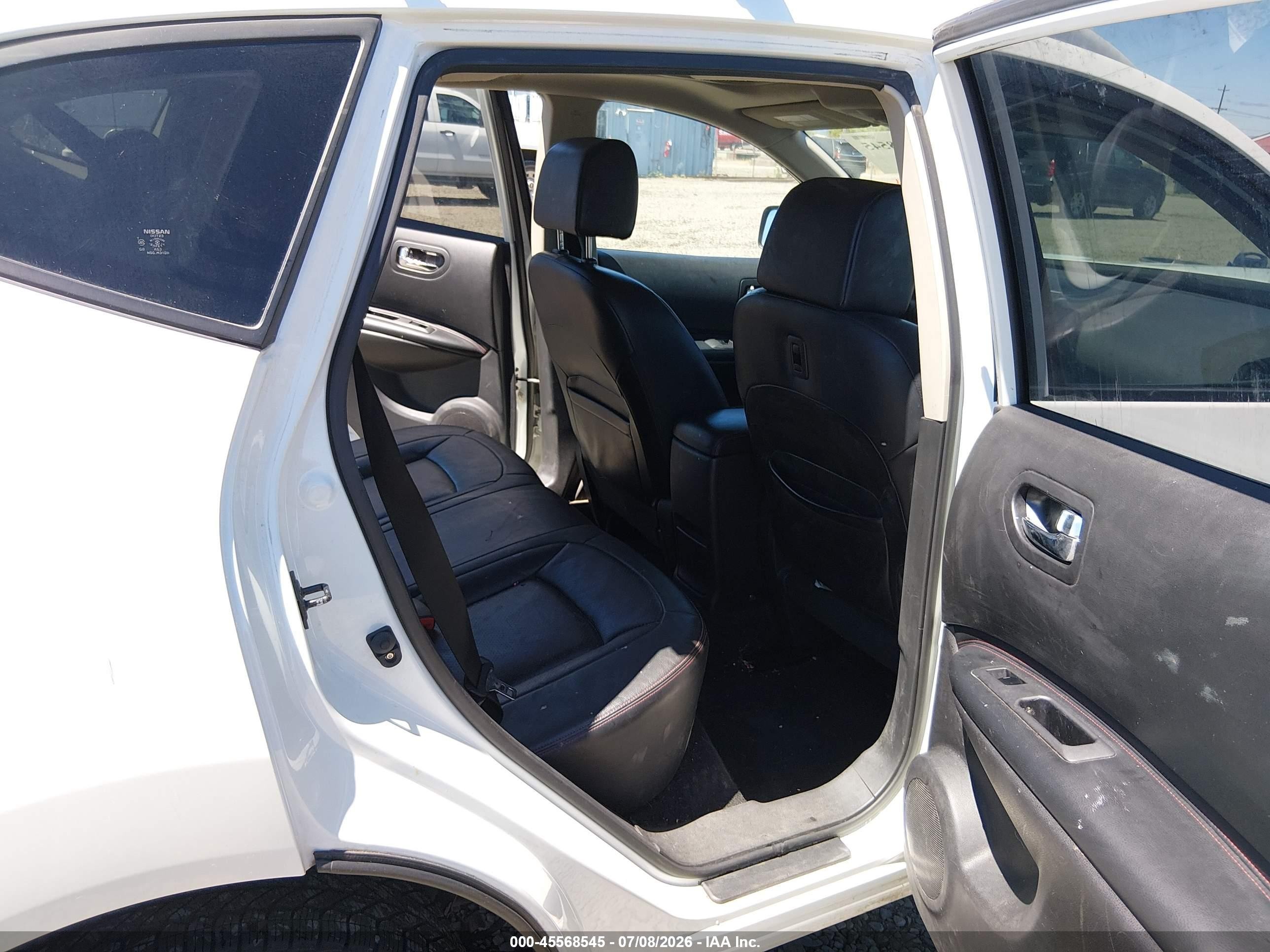 2013 Nissan Rogue Sv W/sl Pkg White vin: JN8AS5MV7DW149109