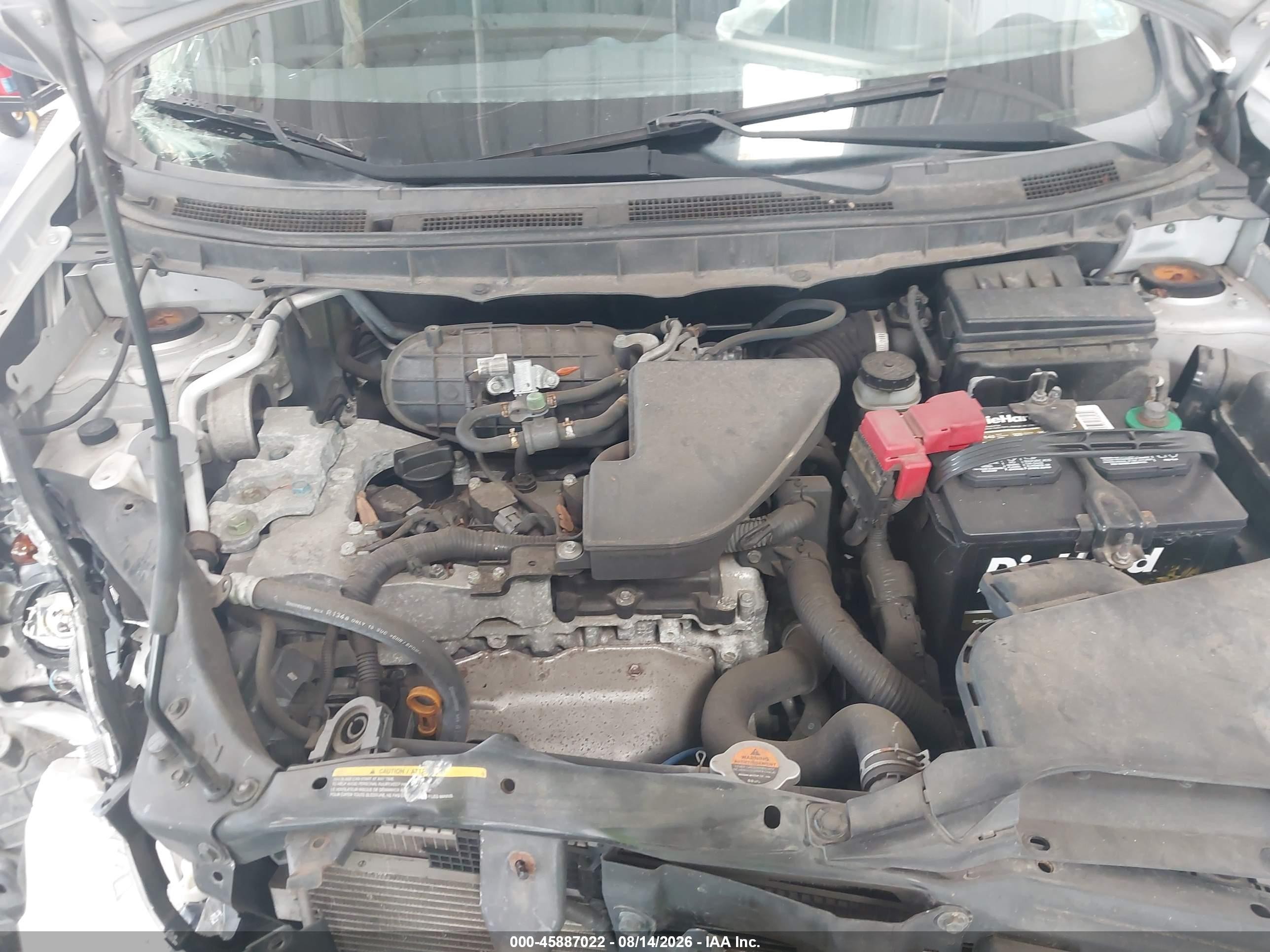 2013 Nissan Rogue S Silver vin: JN8AS5MV7DW151068