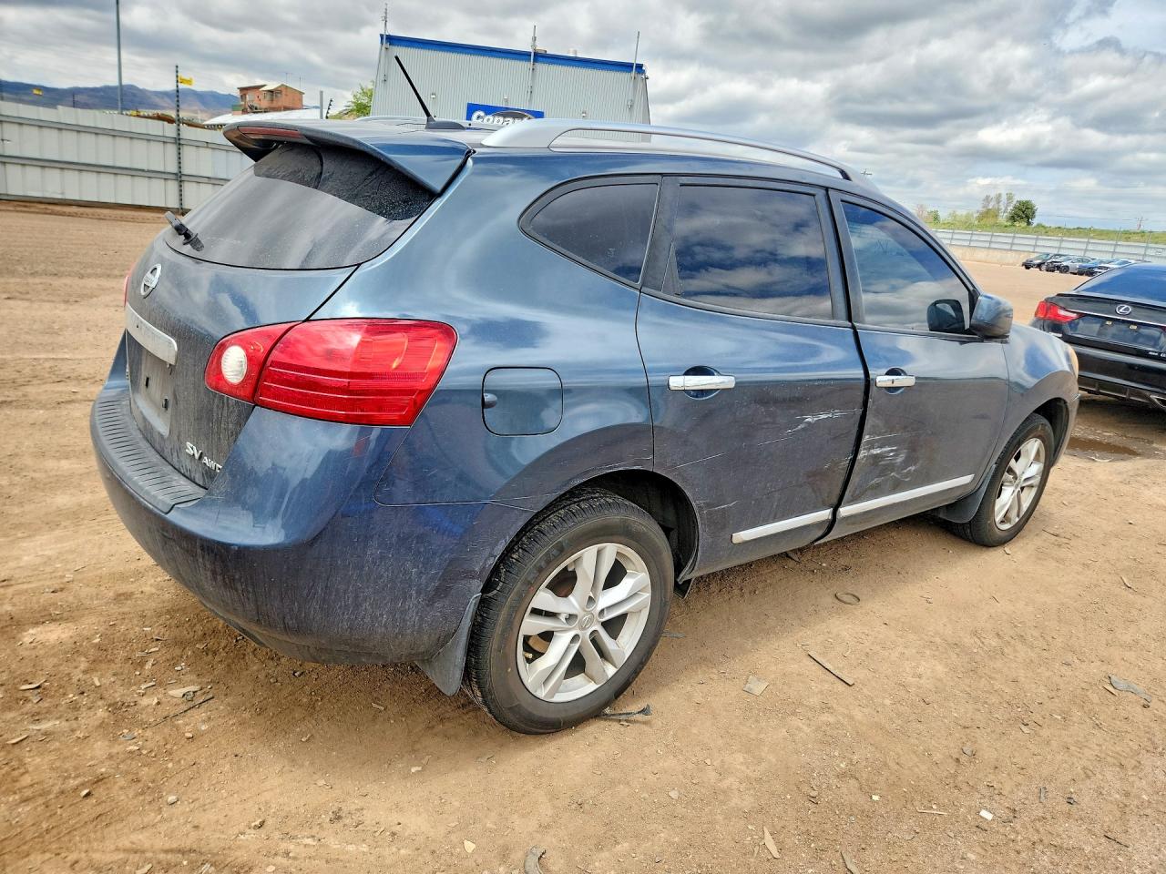 2013 Nissan Rogue S Blue vin: JN8AS5MV7DW603990