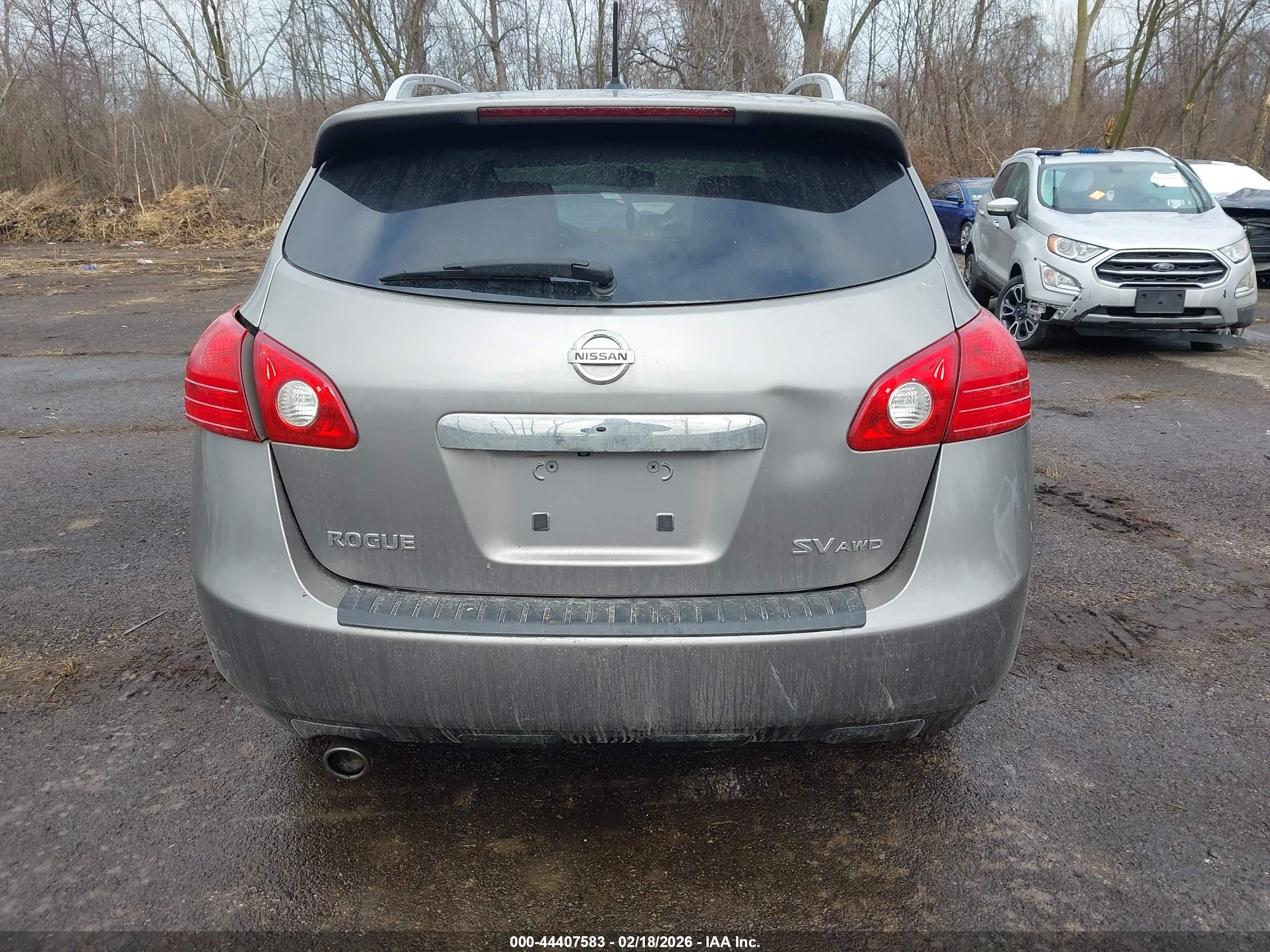 2013 Nissan Rogue Sv Gray vin: JN8AS5MV7DW606324