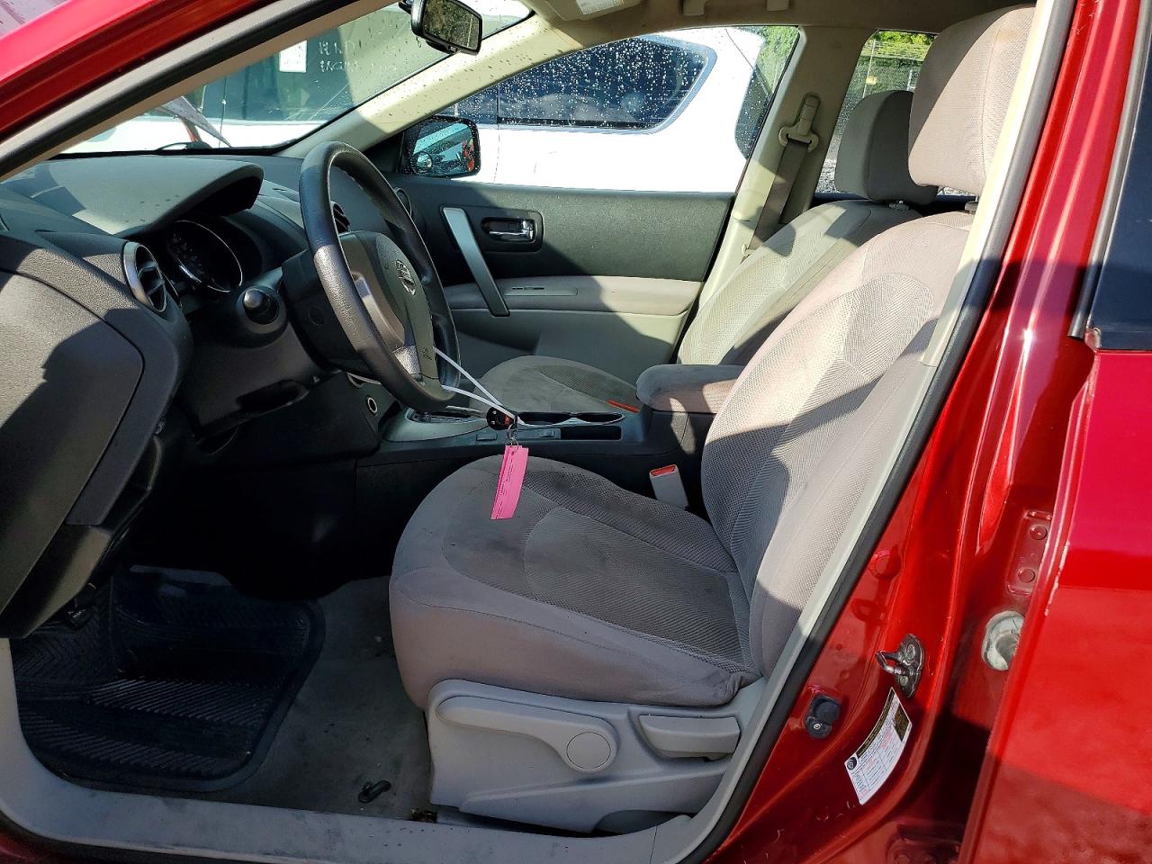 2013 Nissan Rogue S Red vin: JN8AS5MV7DW610096