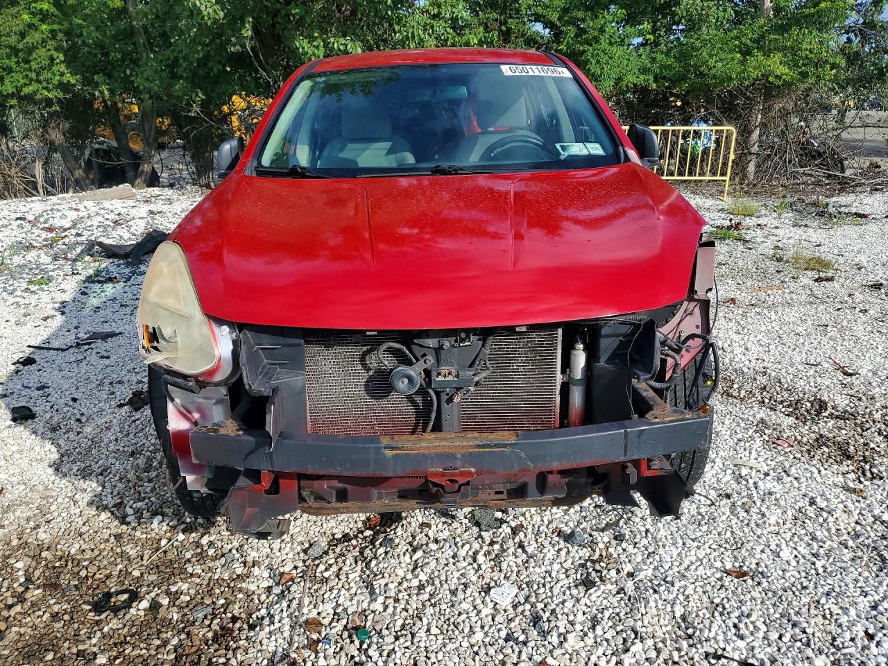 2013 Nissan Rogue S Red vin: JN8AS5MV7DW610096