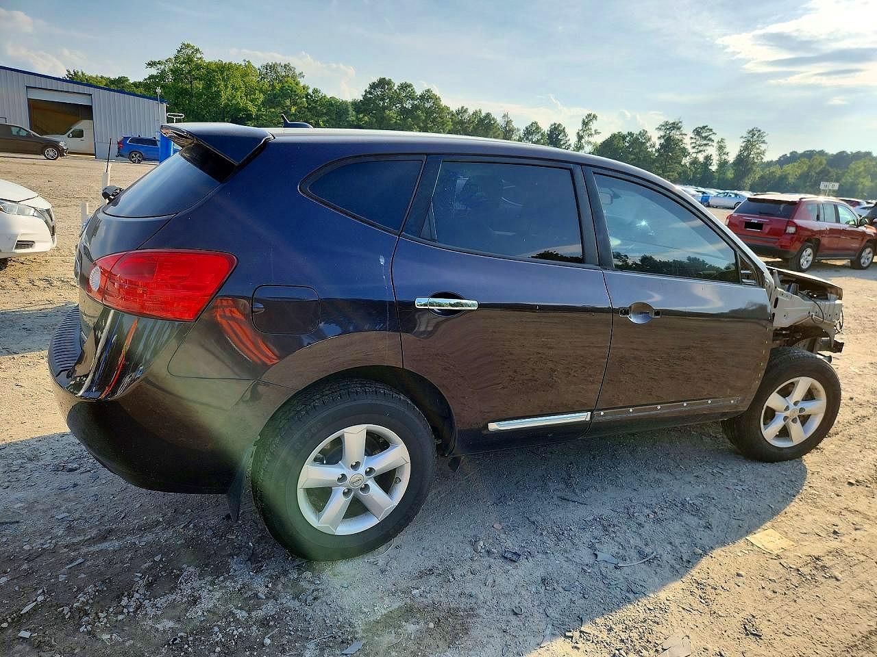 2013 Nissan Rogue S Charcoal vin: JN8AS5MV7DW614679