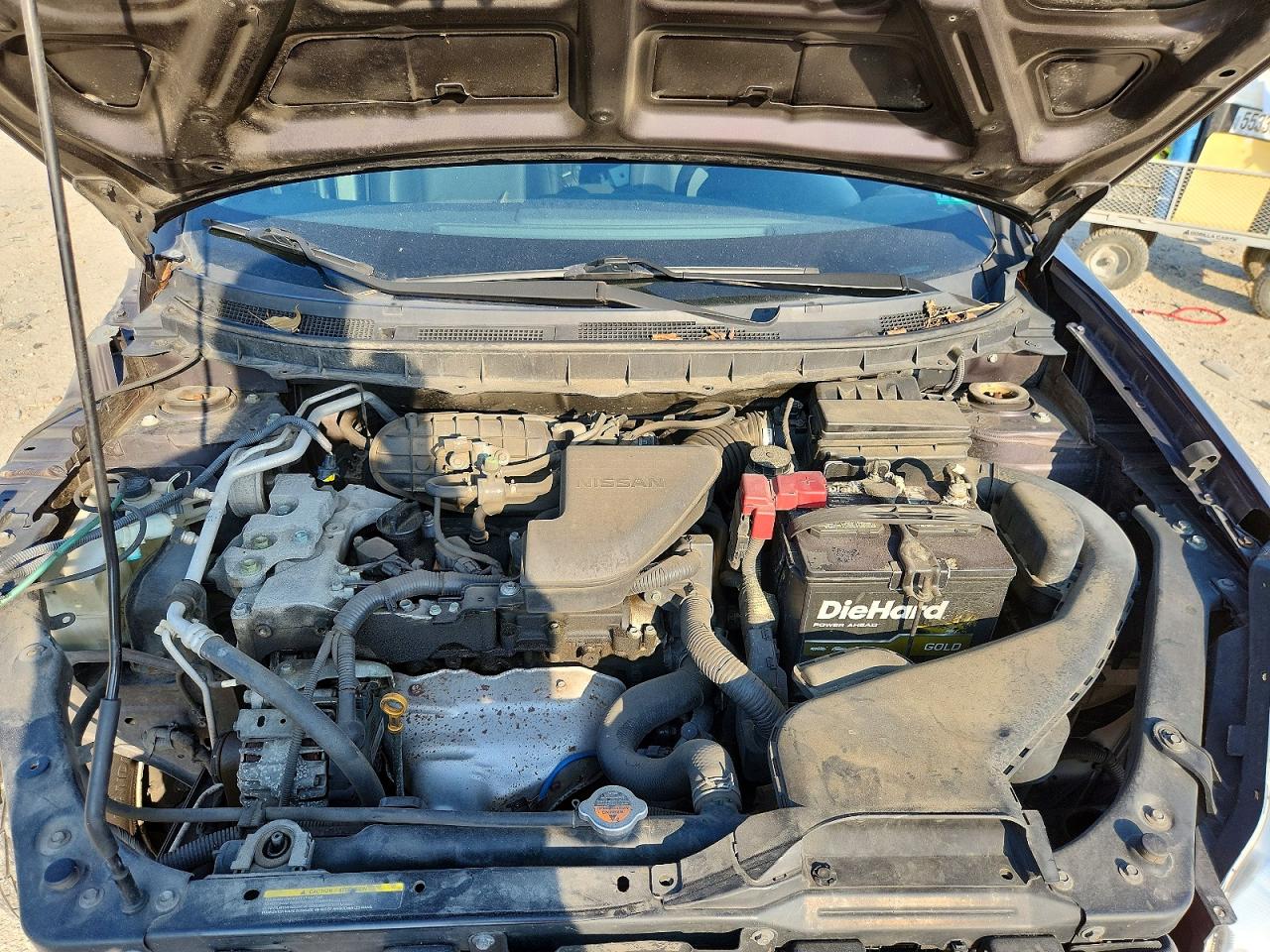 2013 Nissan Rogue S Charcoal vin: JN8AS5MV7DW614679