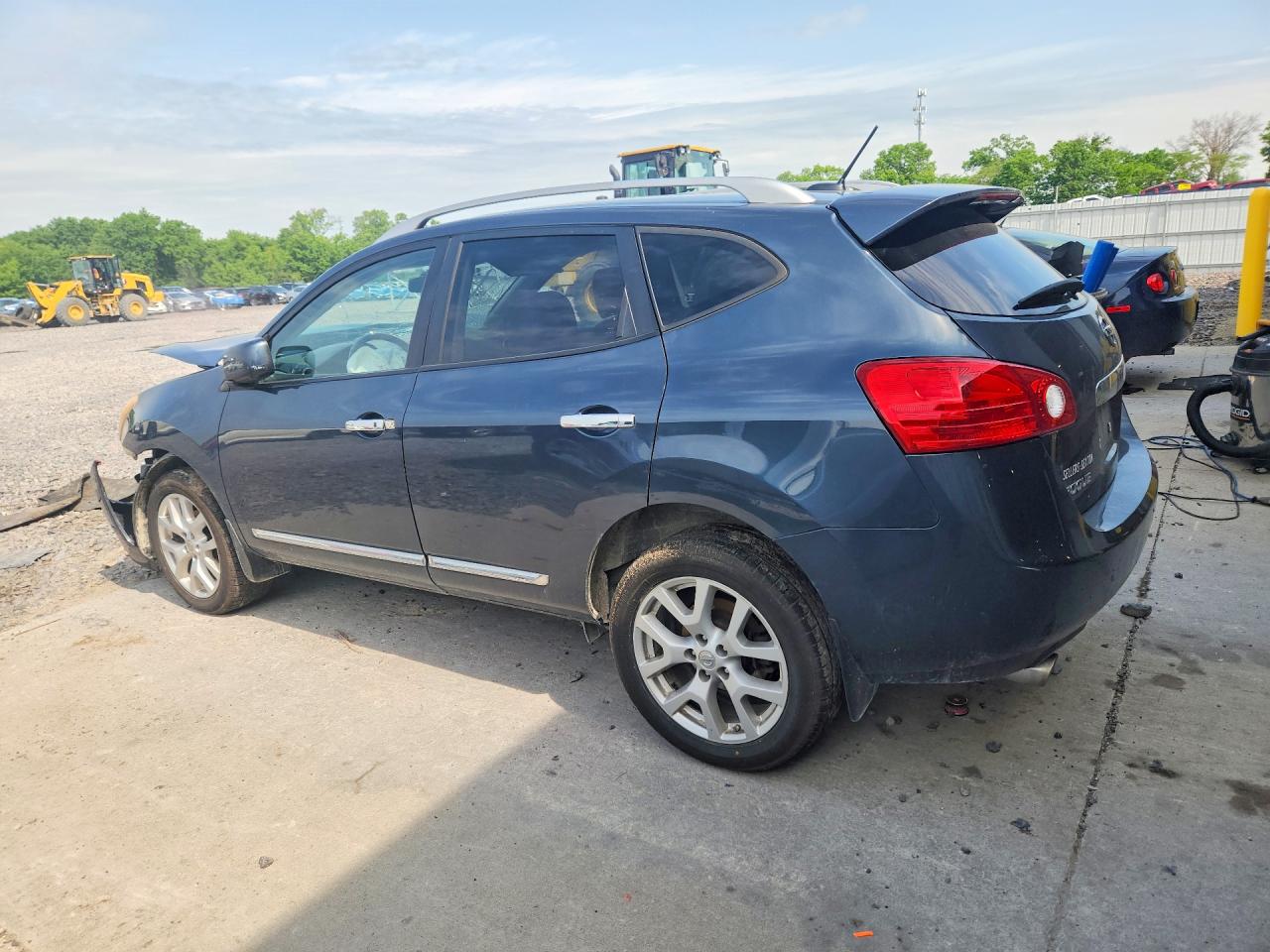2013 Nissan Rogue S Blue vin: JN8AS5MV7DW614925