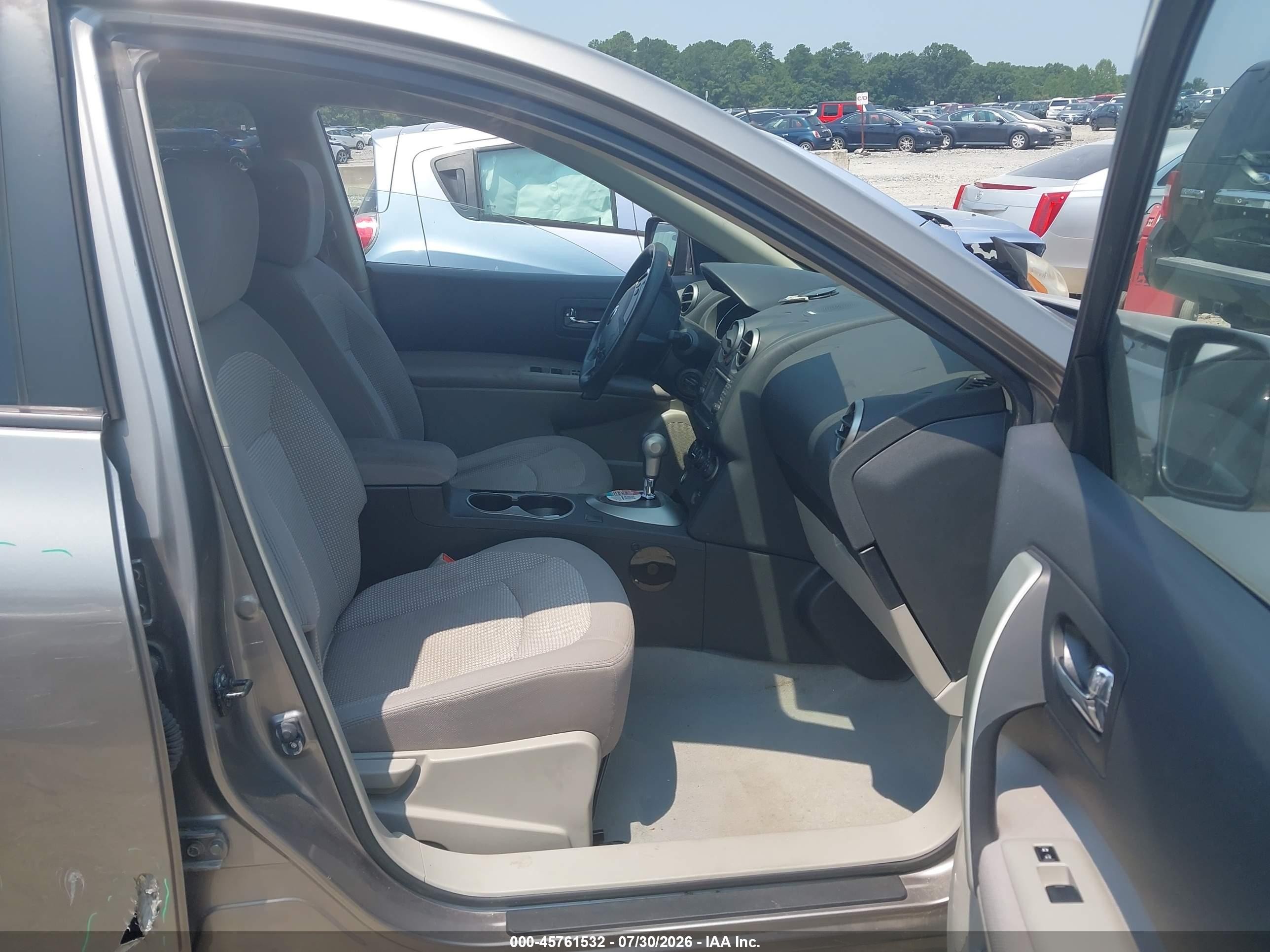 2013 Nissan Rogue Sv Gray vin: JN8AS5MV7DW620479