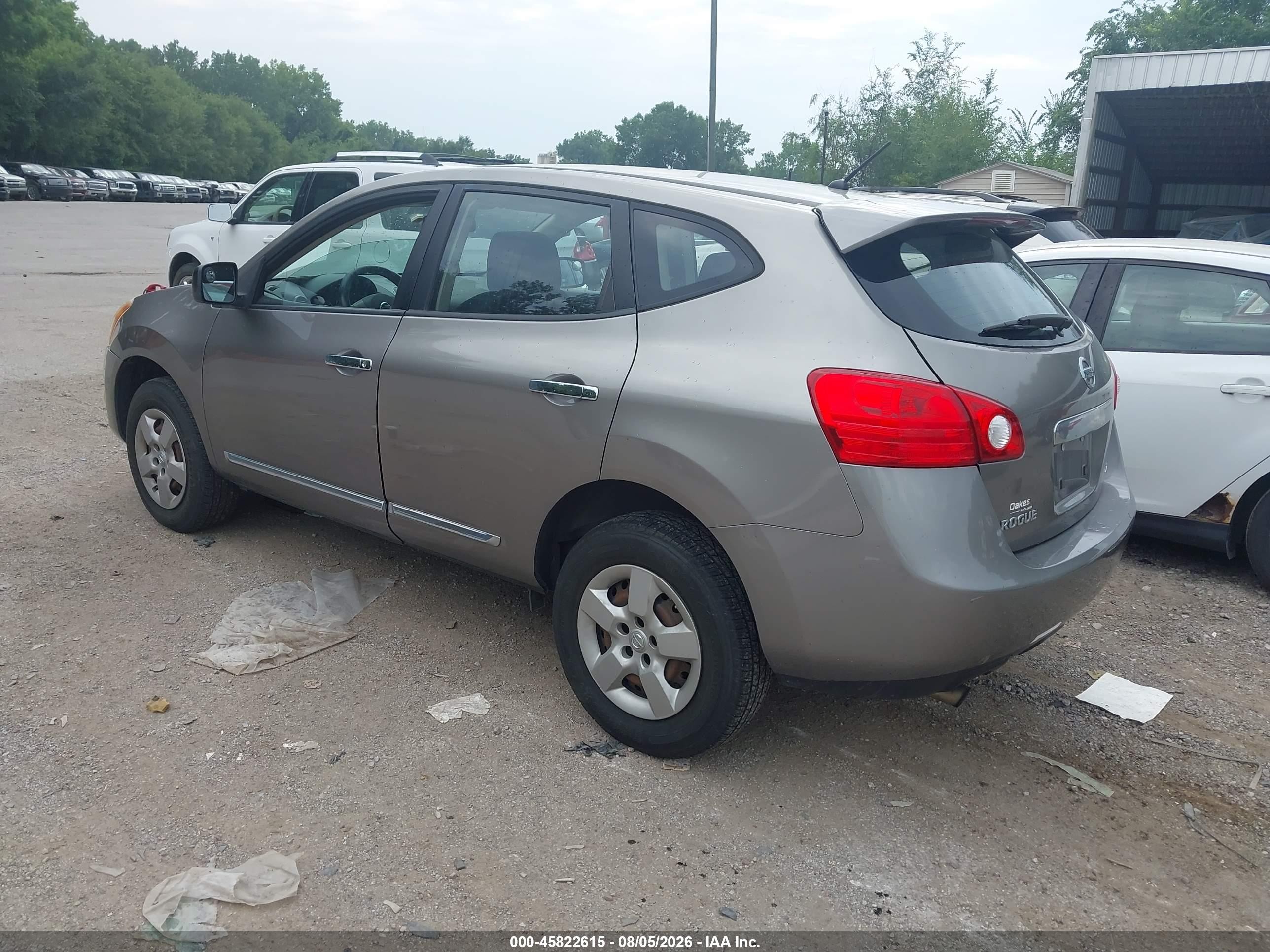 2013 Nissan Rogue S Gray vin: JN8AS5MV7DW625729