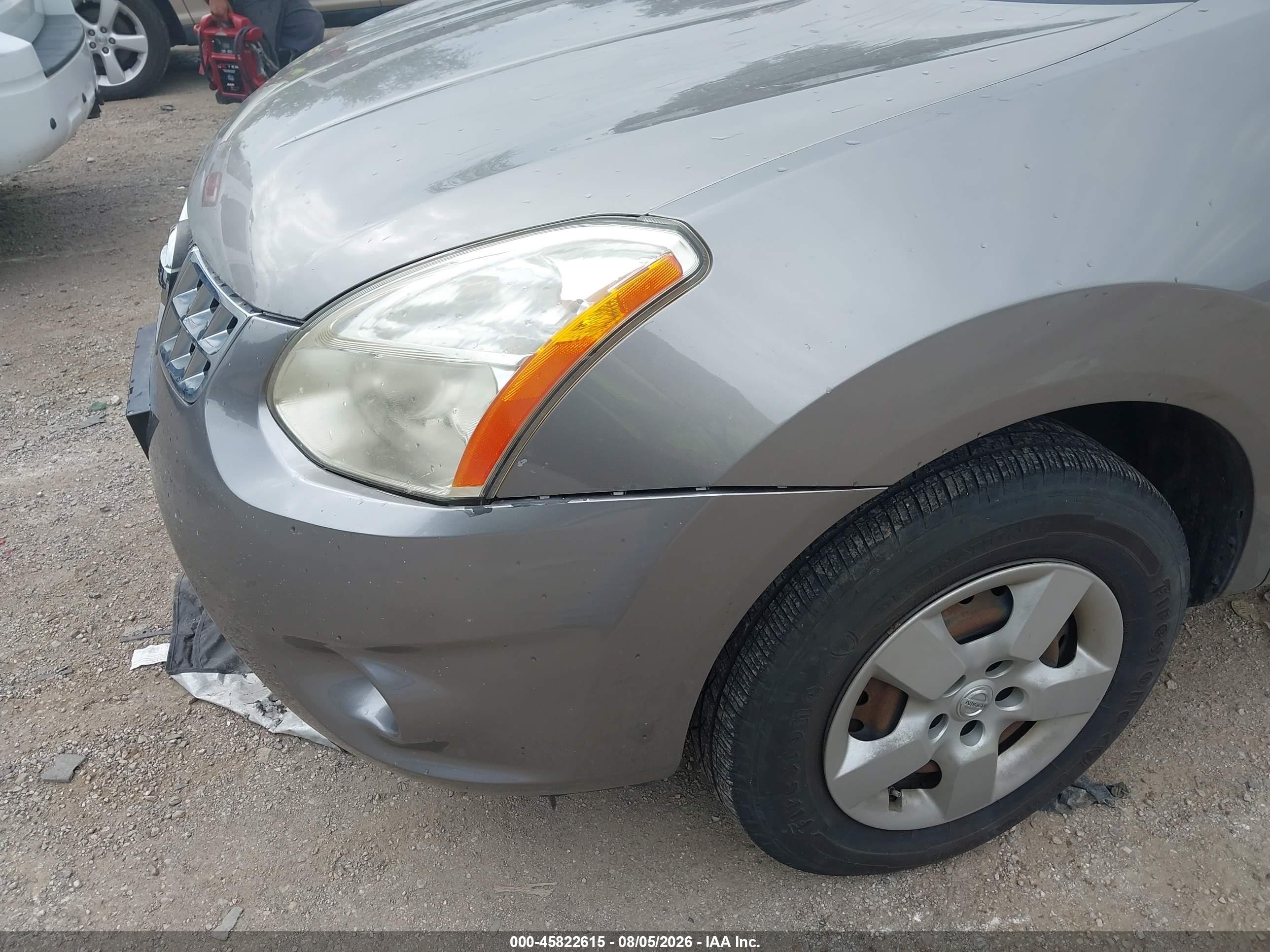 2013 Nissan Rogue S Gray vin: JN8AS5MV7DW625729