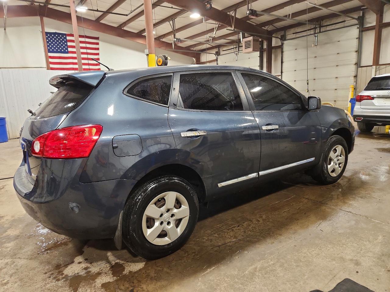 2013 Nissan Rogue S Blue vin: JN8AS5MV7DW627867