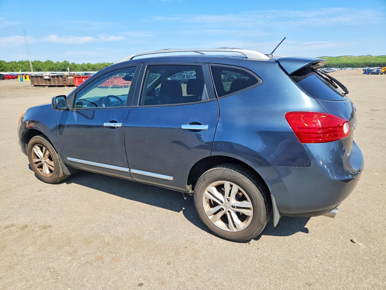 2013 Nissan Rogue S Blue vin: JN8AS5MV7DW633829
