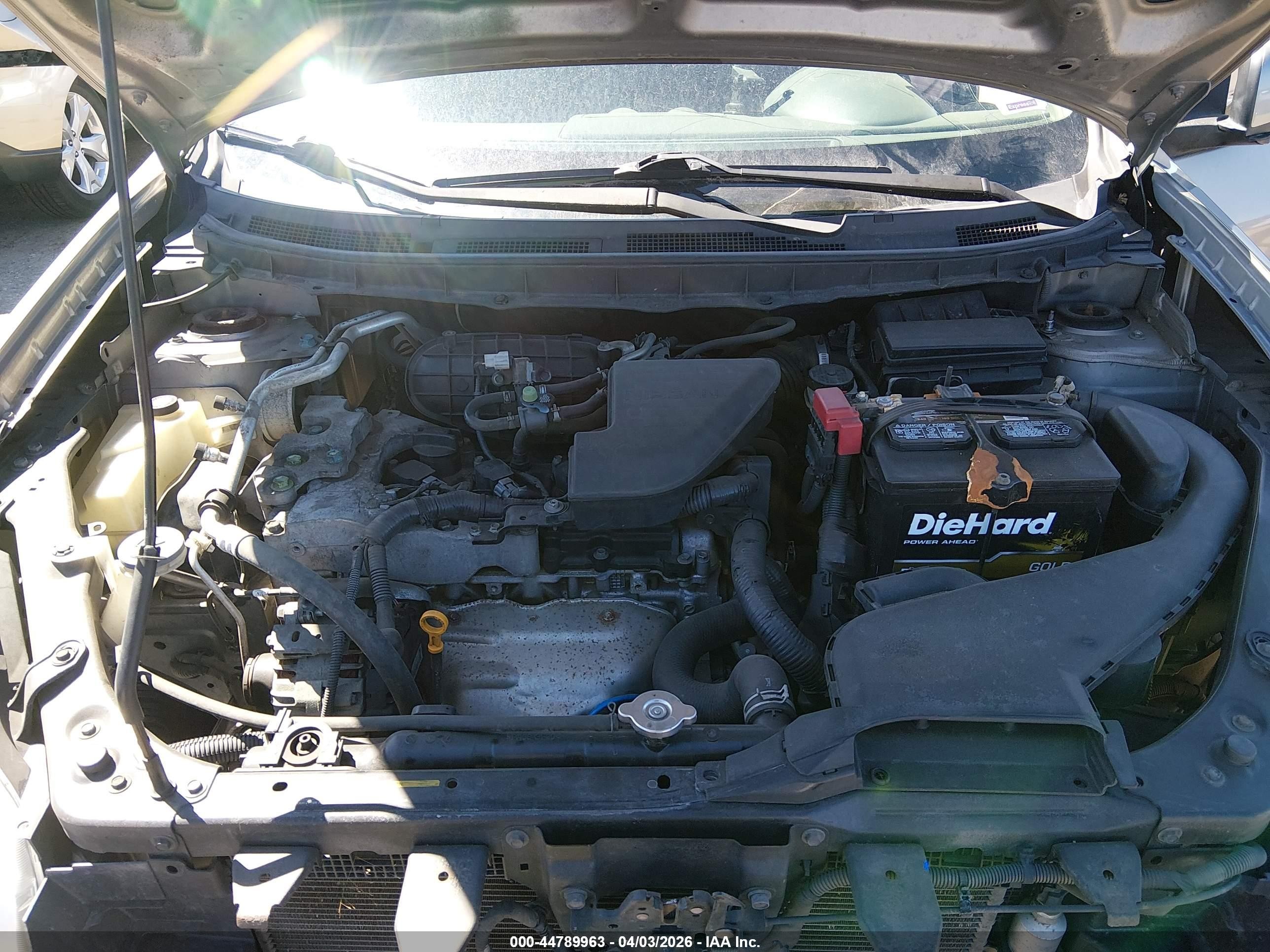 2013 Nissan Rogue Sv Серый vin: JN8AS5MV7DW634544