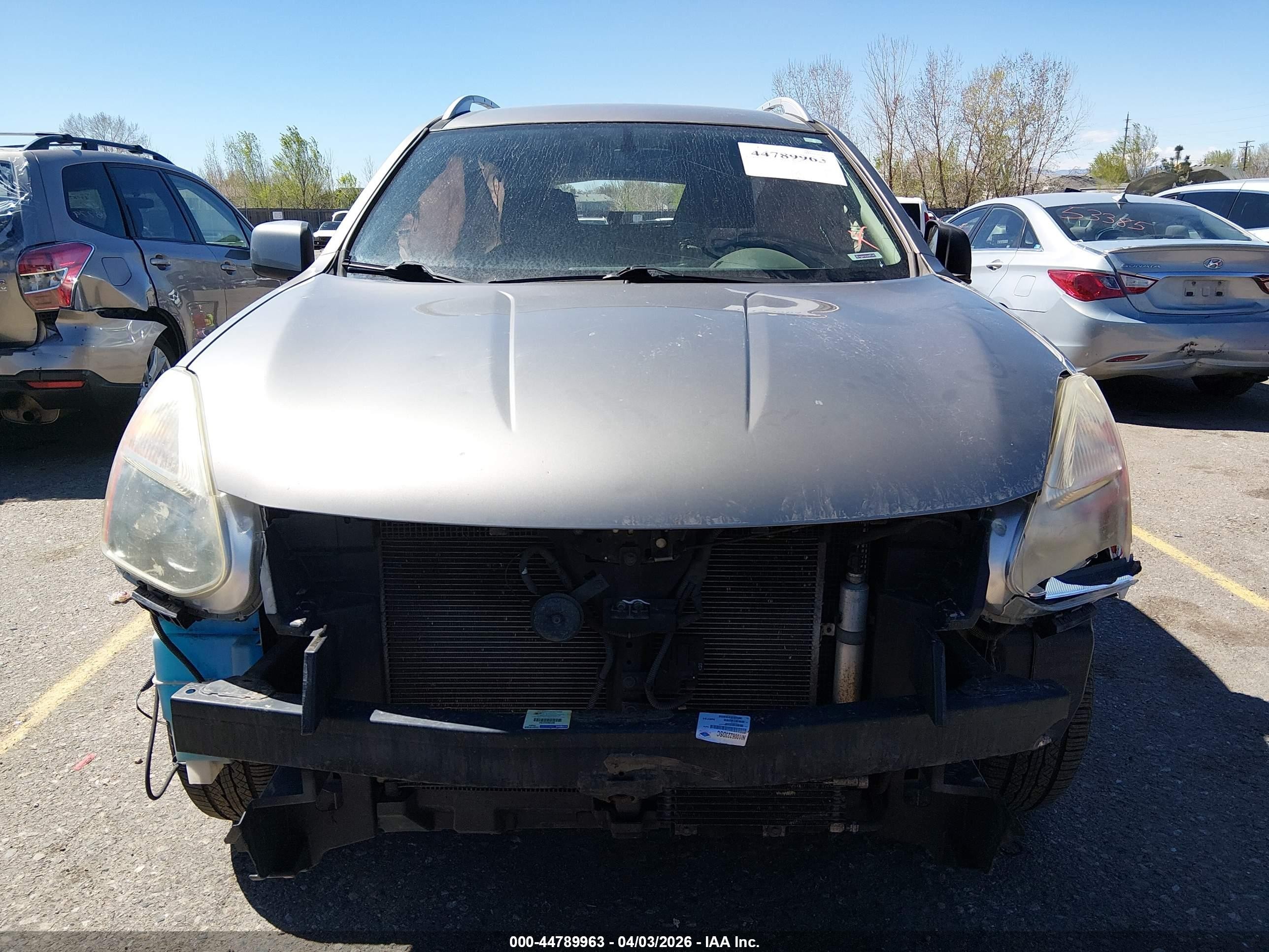 2013 Nissan Rogue Sv Серый vin: JN8AS5MV7DW634544