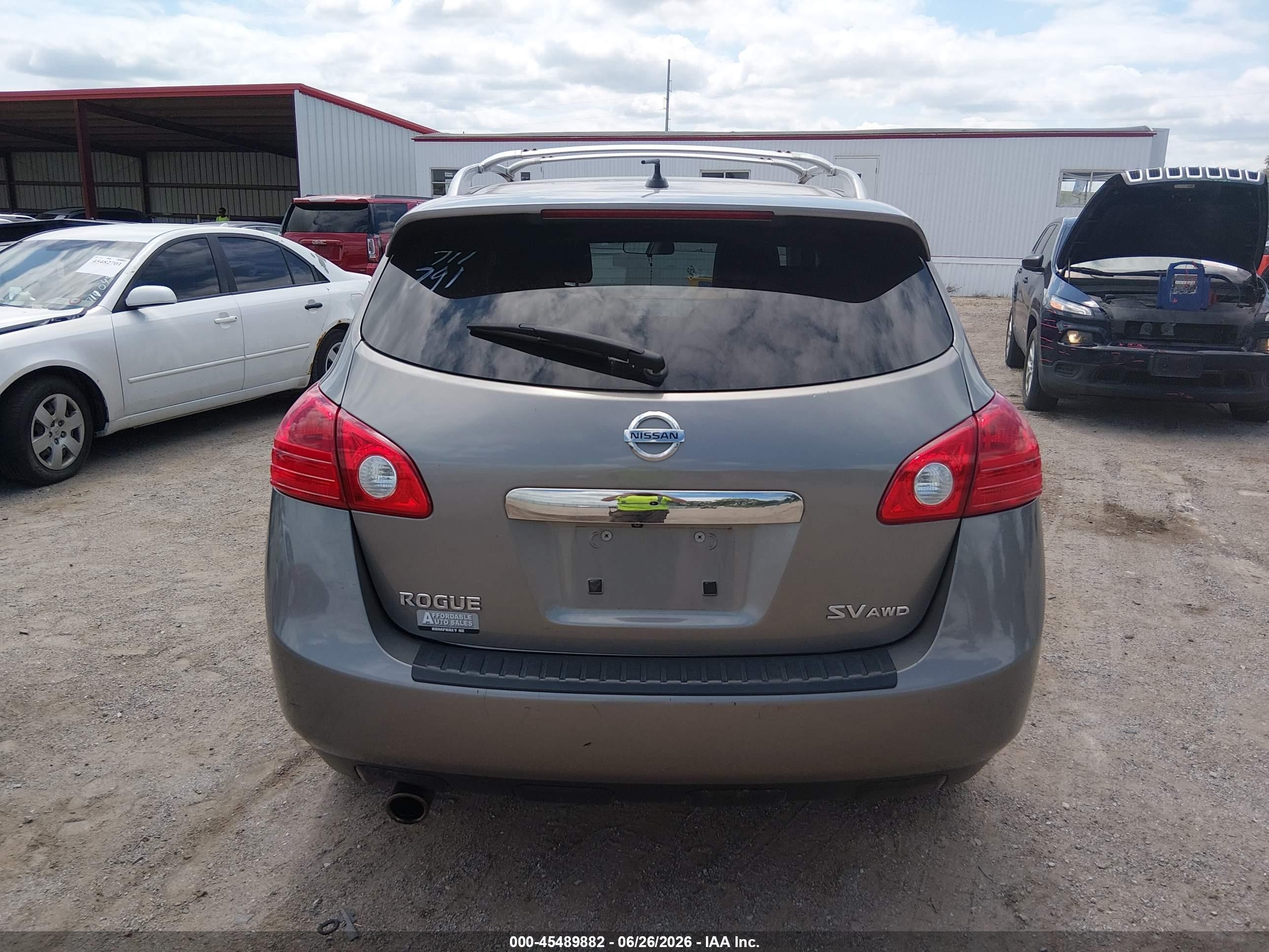 2013 Nissan Rogue Sv Gray vin: JN8AS5MV7DW647004