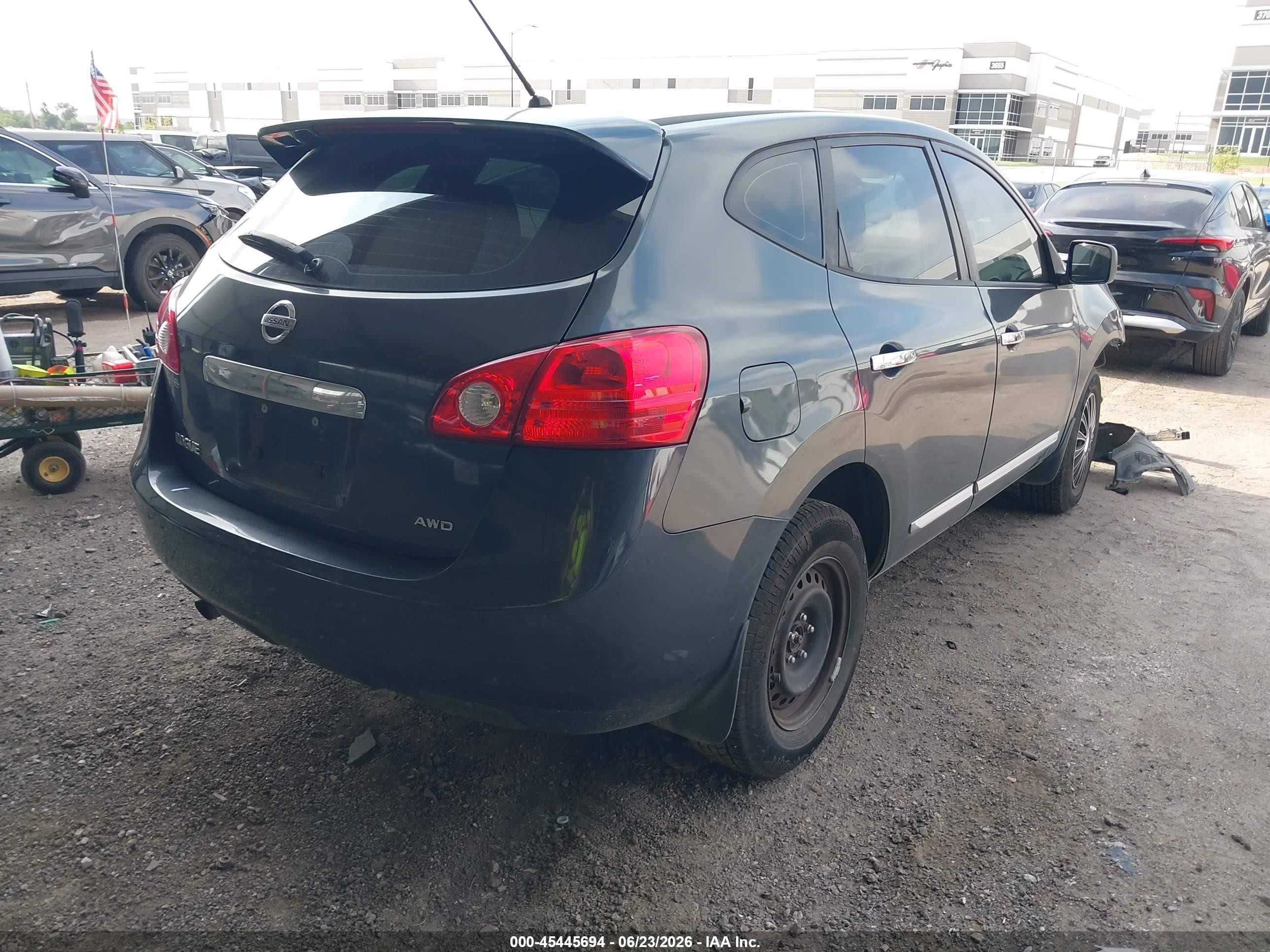 2013 Nissan Rogue S Blue vin: JN8AS5MV7DW648931
