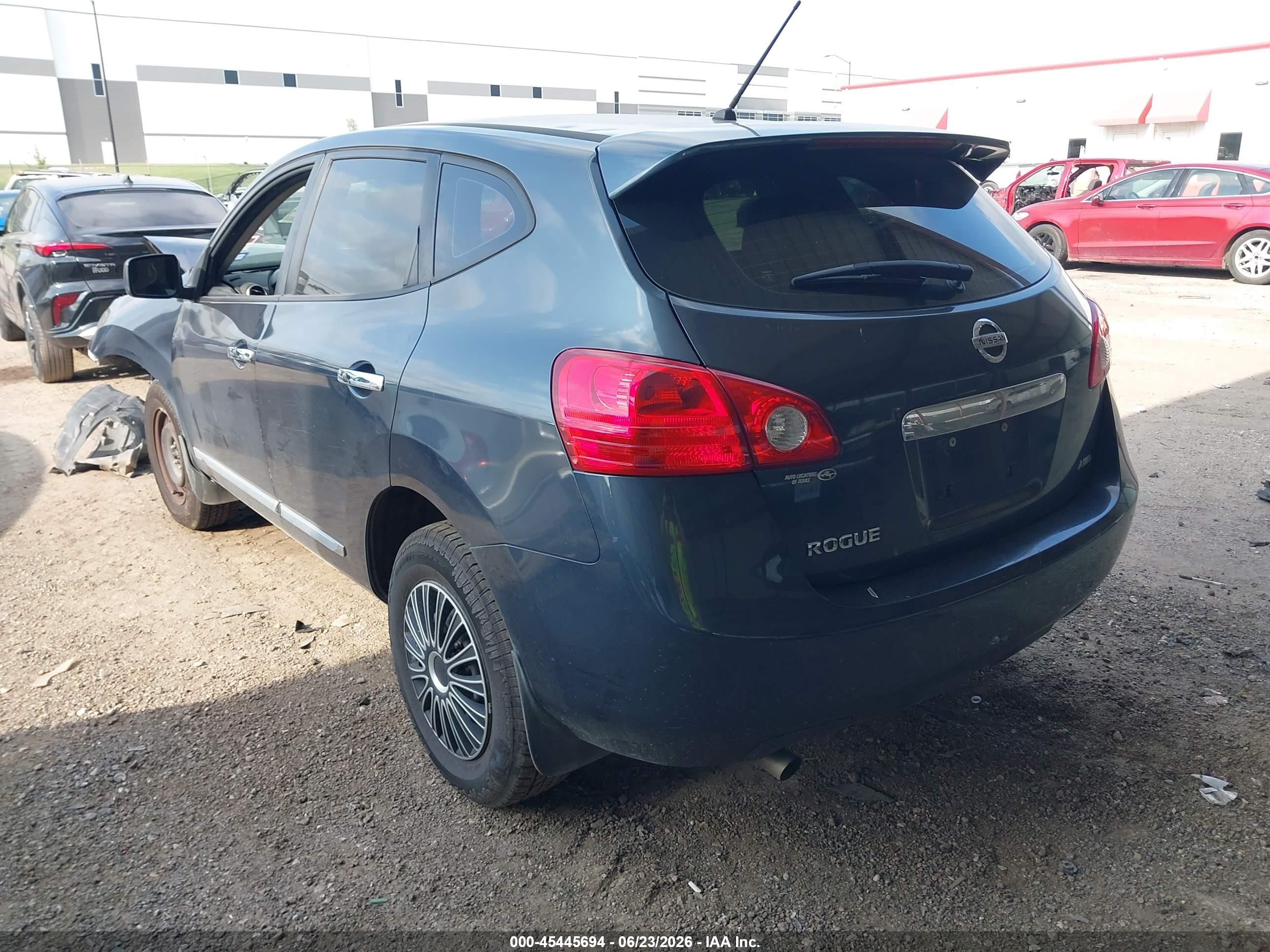2013 Nissan Rogue S Blue vin: JN8AS5MV7DW648931