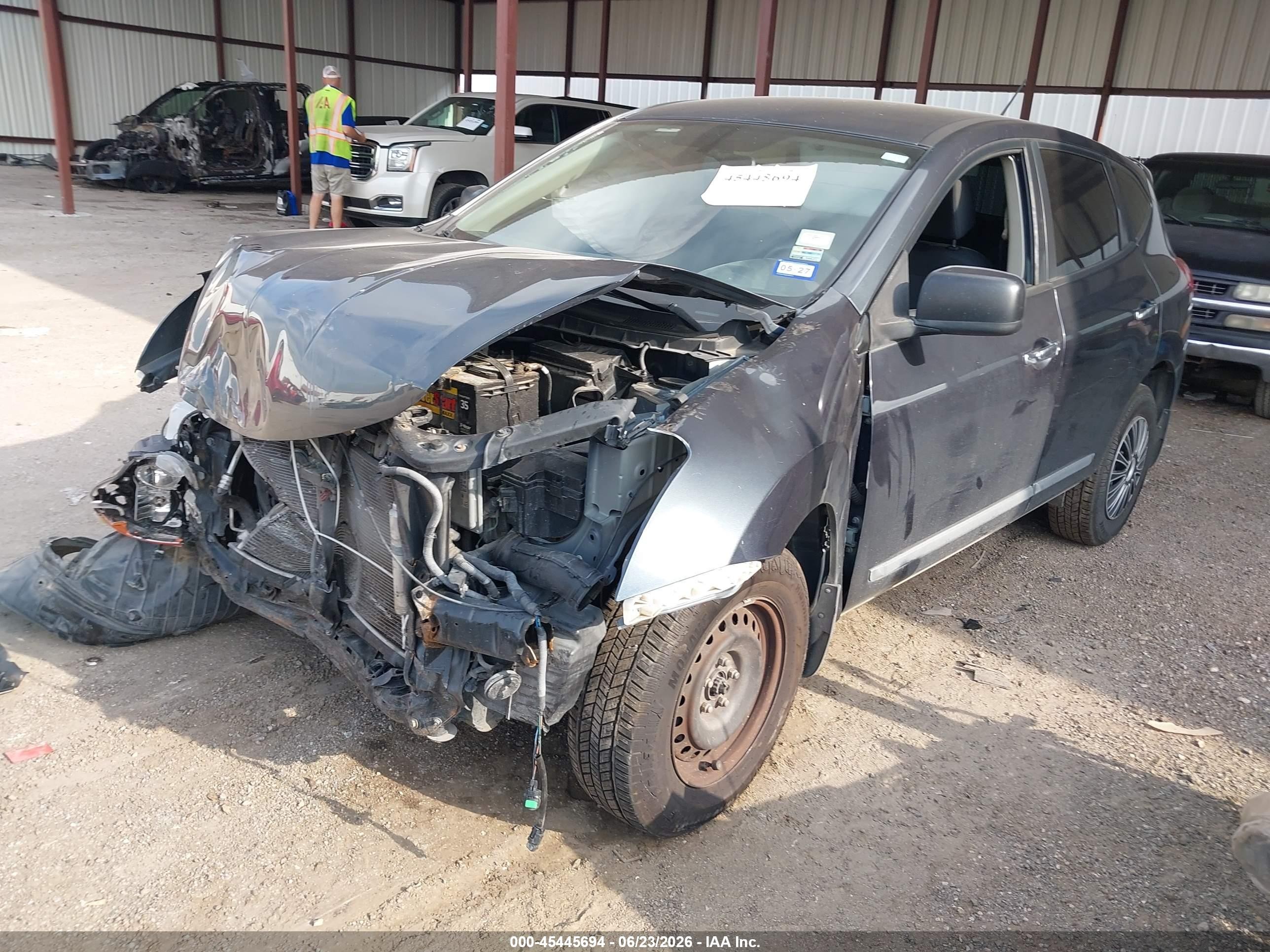 2013 Nissan Rogue S Blue vin: JN8AS5MV7DW648931