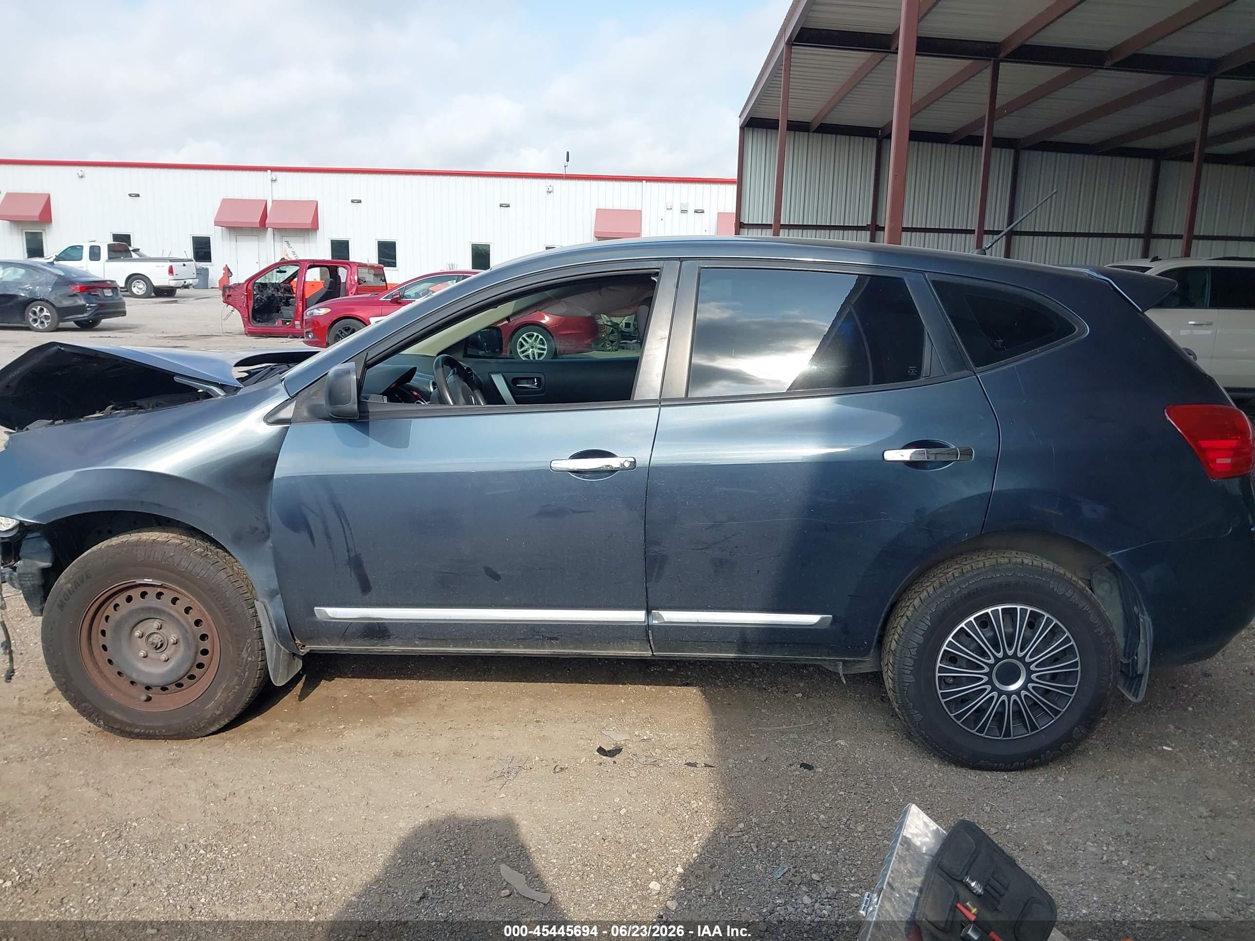 2013 Nissan Rogue S Blue vin: JN8AS5MV7DW648931