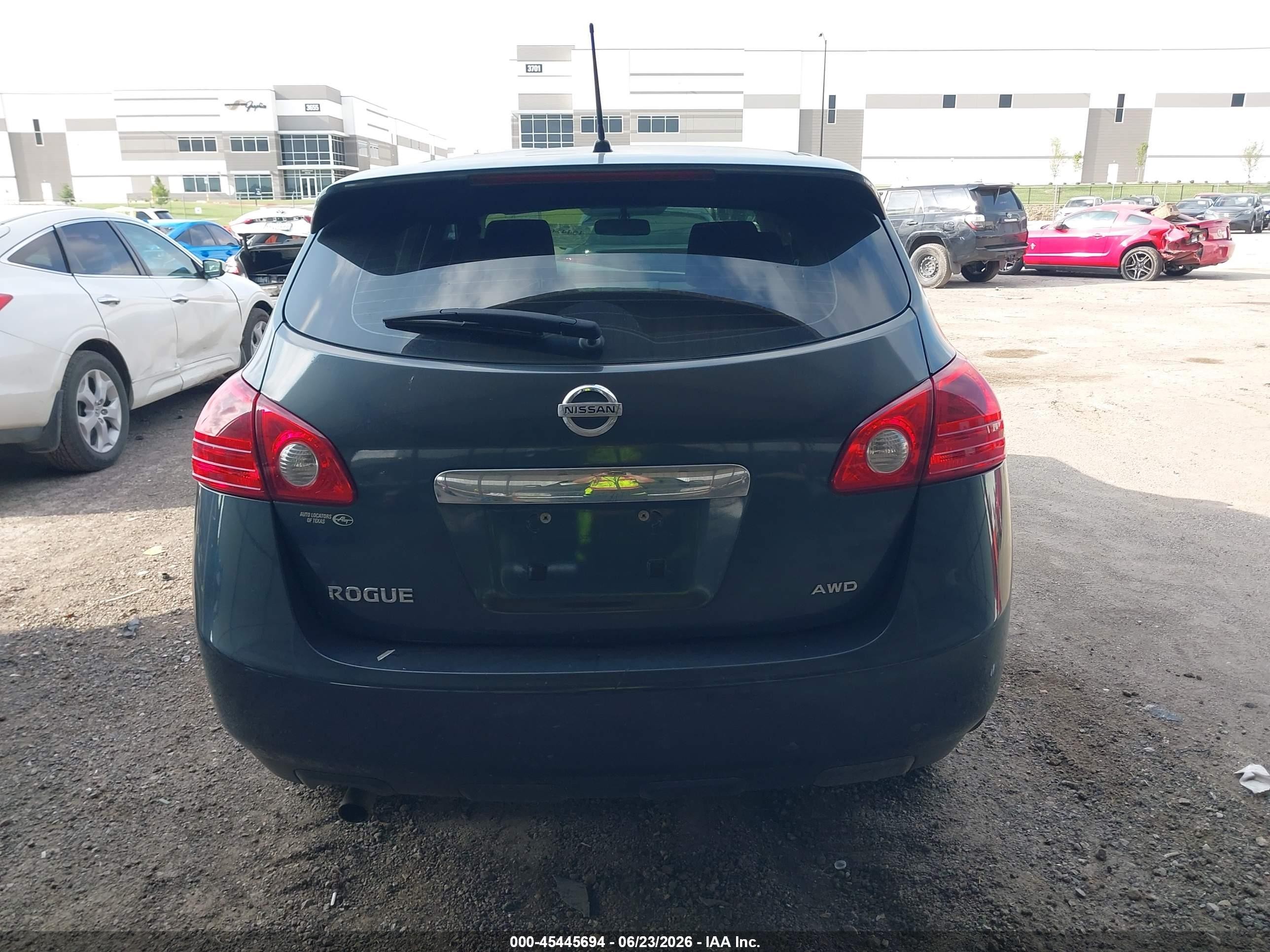 2013 Nissan Rogue S Blue vin: JN8AS5MV7DW648931