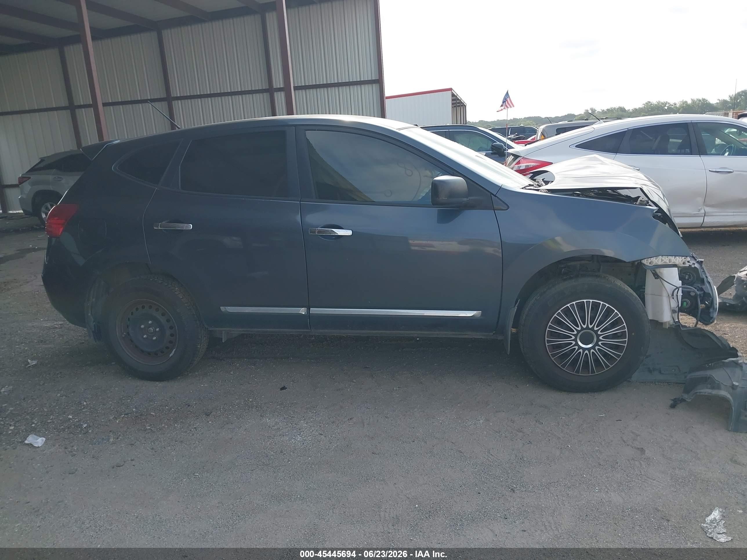 2013 Nissan Rogue S Blue vin: JN8AS5MV7DW648931