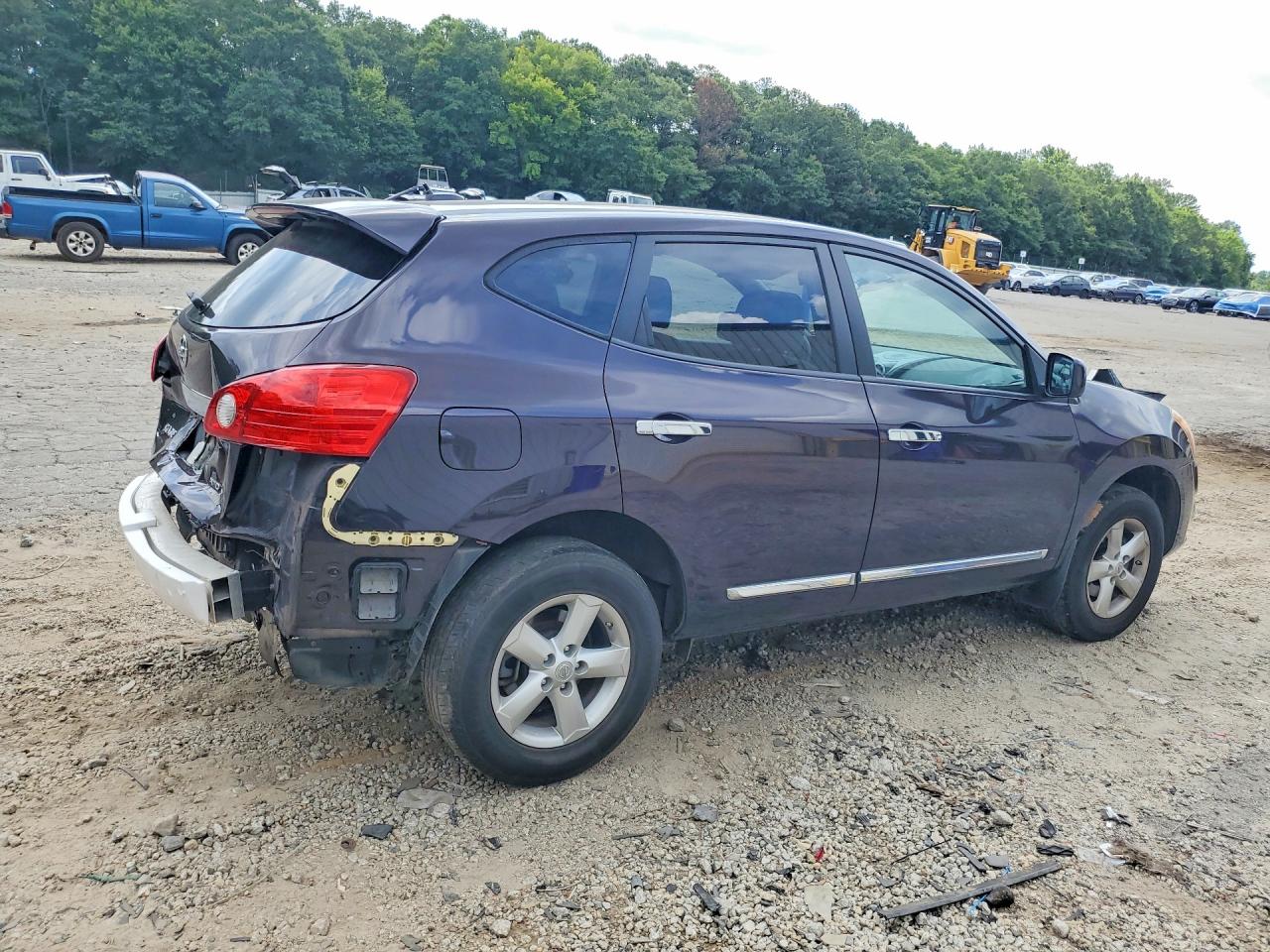 2013 Nissan Rogue S Purple vin: JN8AS5MV7DW652249