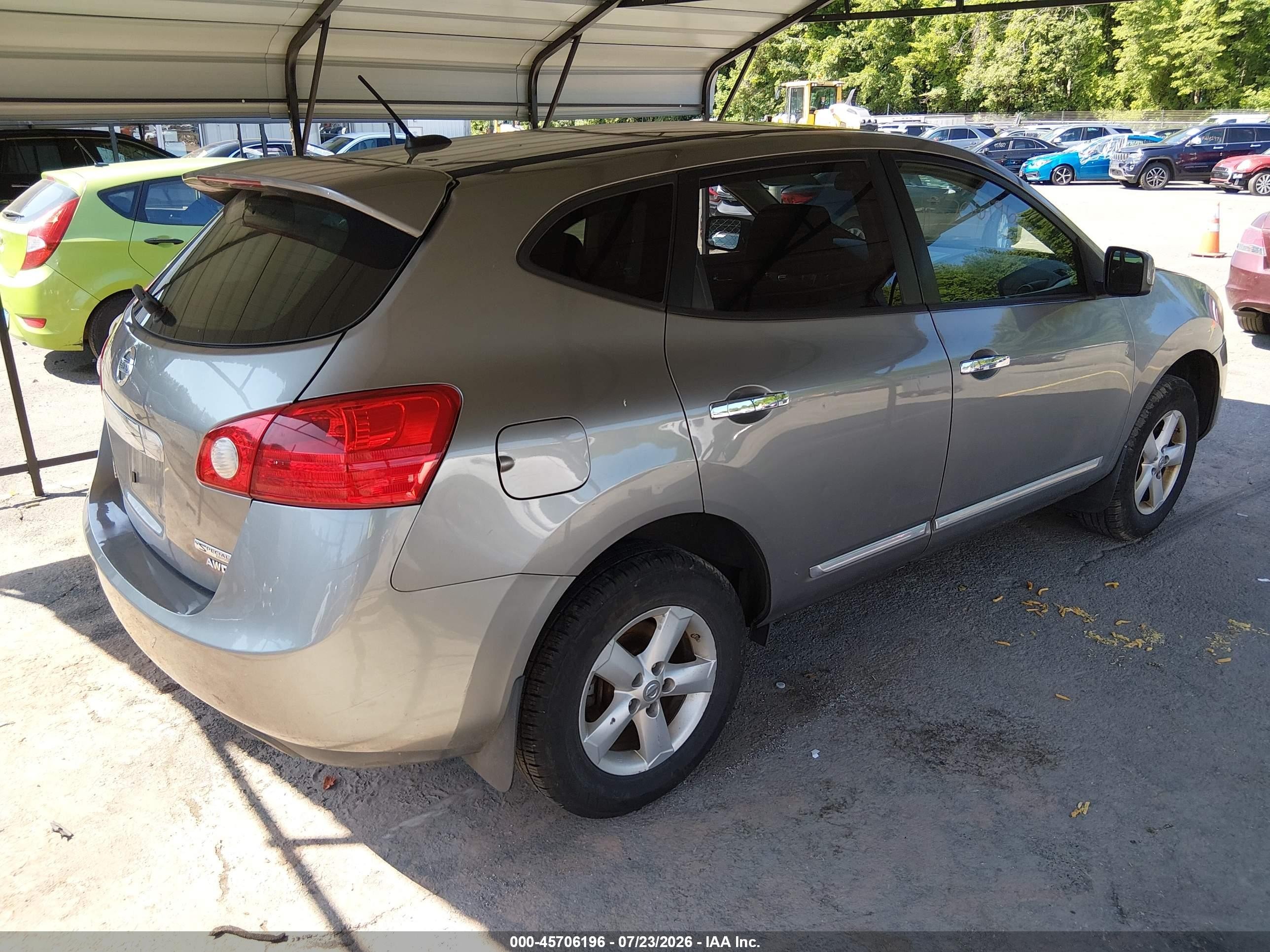 2013 Nissan Rogue S Gold vin: JN8AS5MV7DW656091