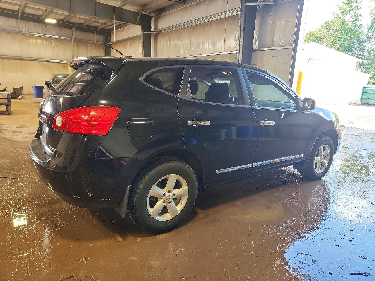 2013 Nissan Rogue S Black vin: JN8AS5MV7DW656768