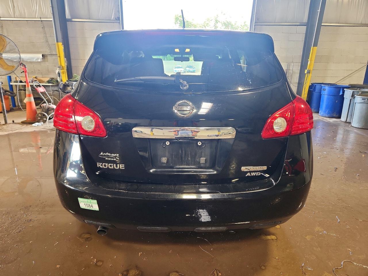 2013 Nissan Rogue S Black vin: JN8AS5MV7DW656768