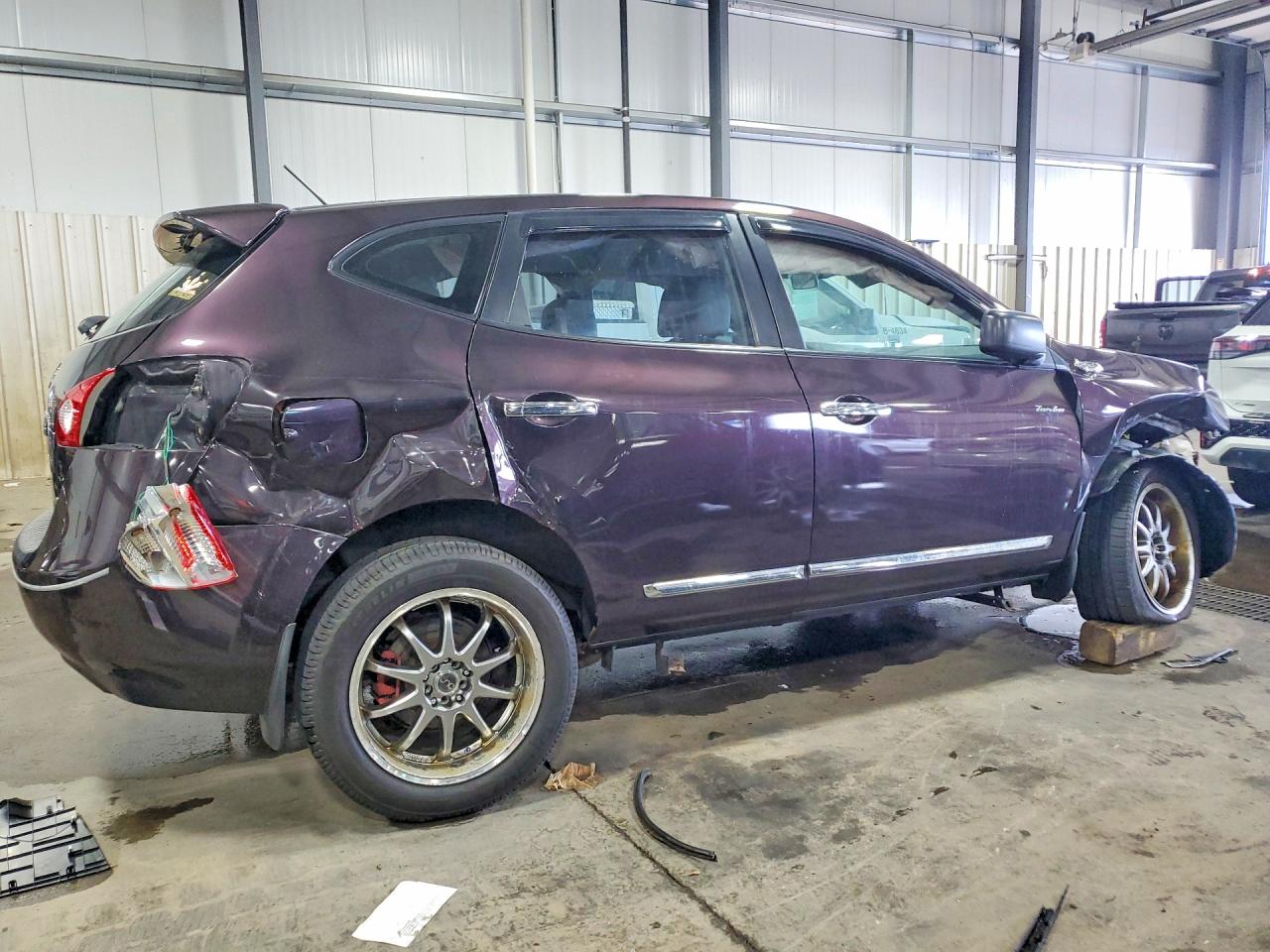 2013 Nissan Rogue S Purple vin: JN8AS5MV7DW659010