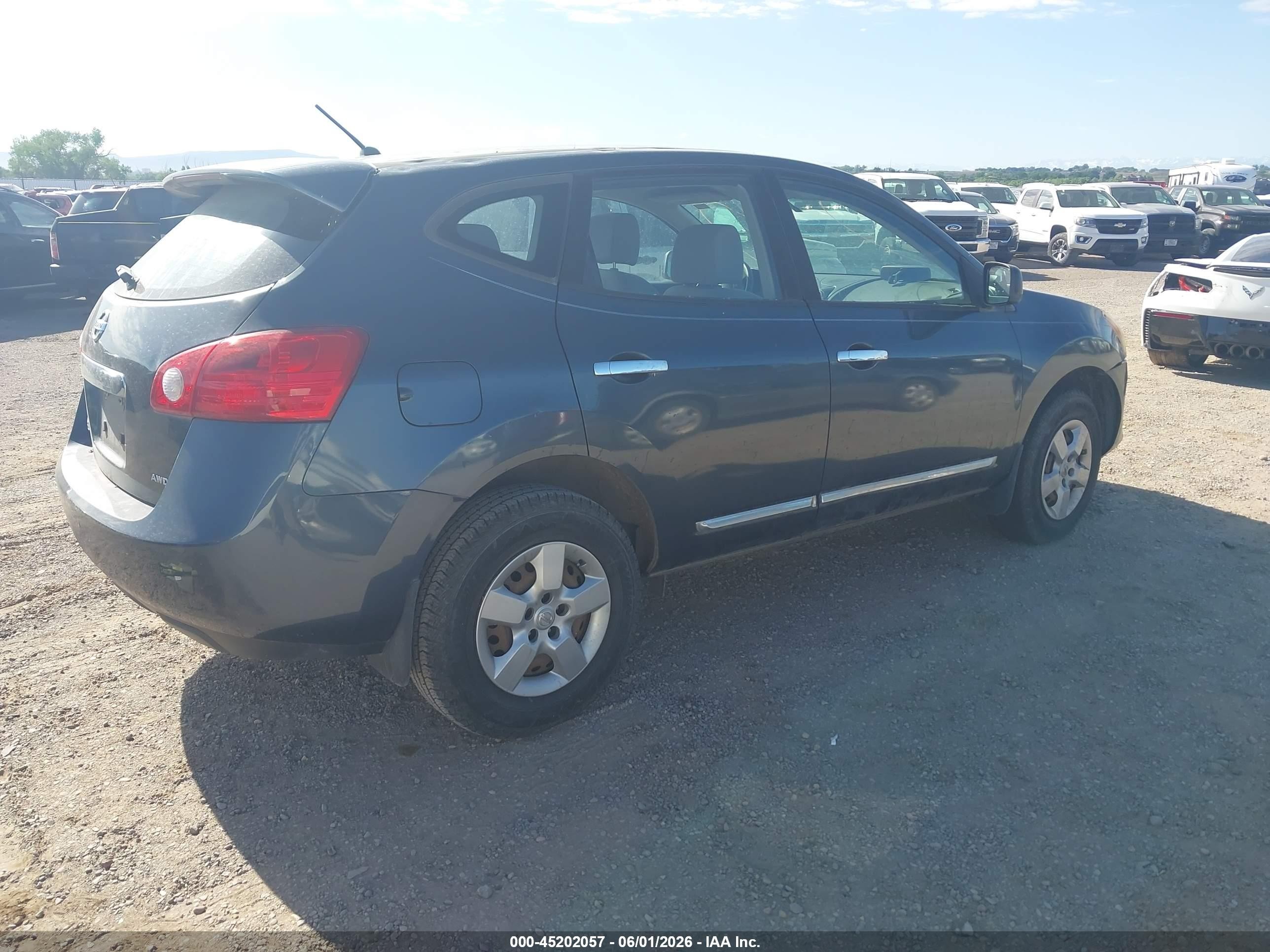 2013 Nissan Rogue S Blue vin: JN8AS5MV7DW661341
