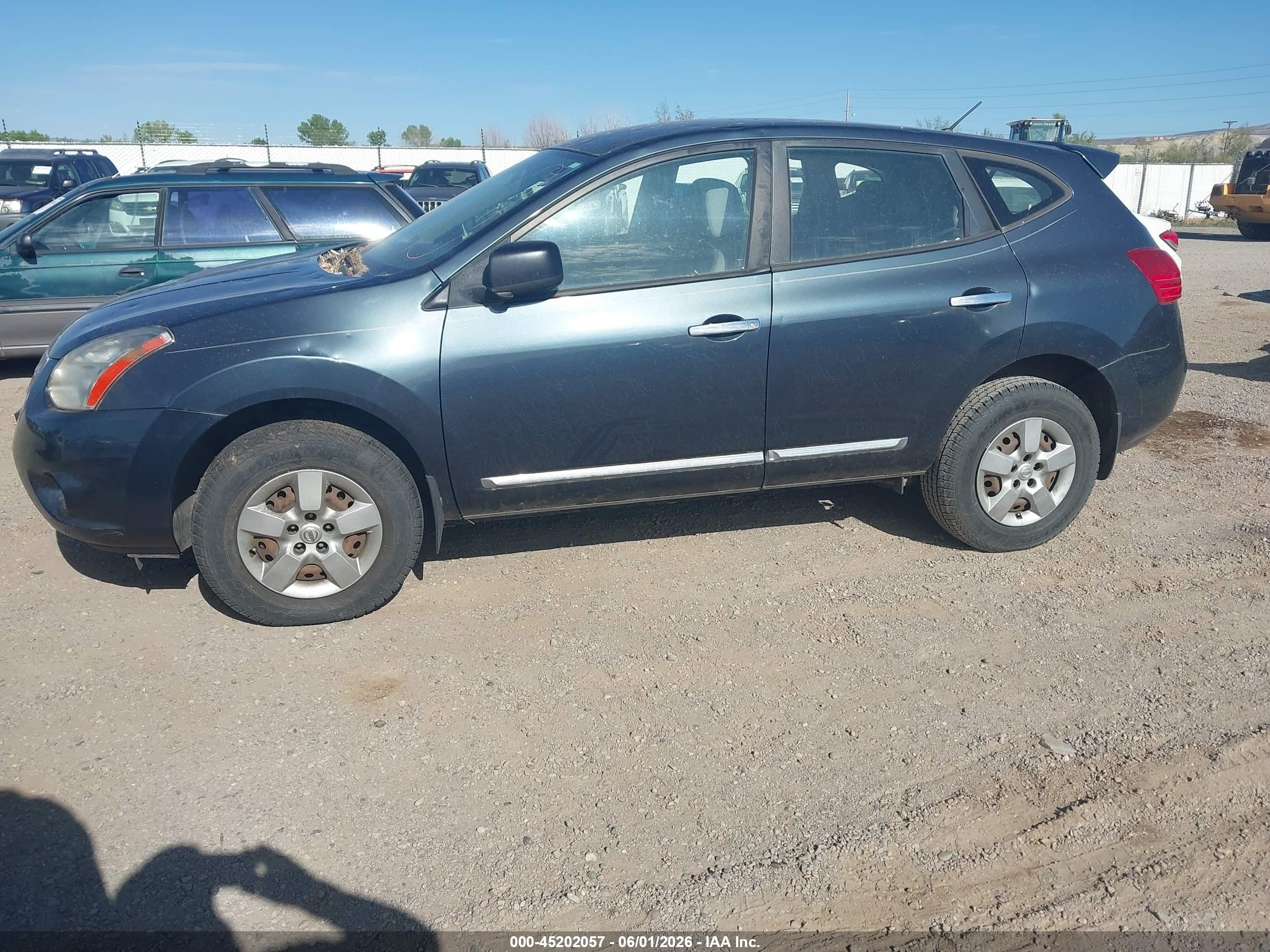 2013 Nissan Rogue S Blue vin: JN8AS5MV7DW661341