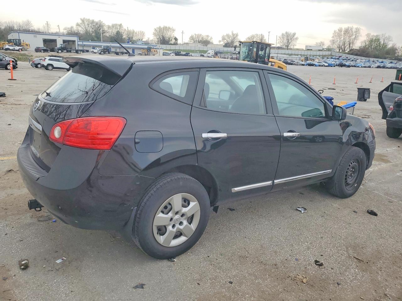 2013 Nissan Rogue S Black vin: JN8AS5MV7DW661789