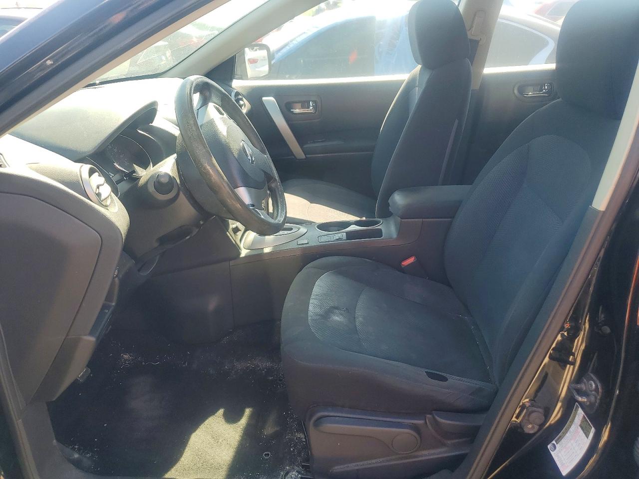 2013 Nissan Rogue S Black vin: JN8AS5MV7DW661789