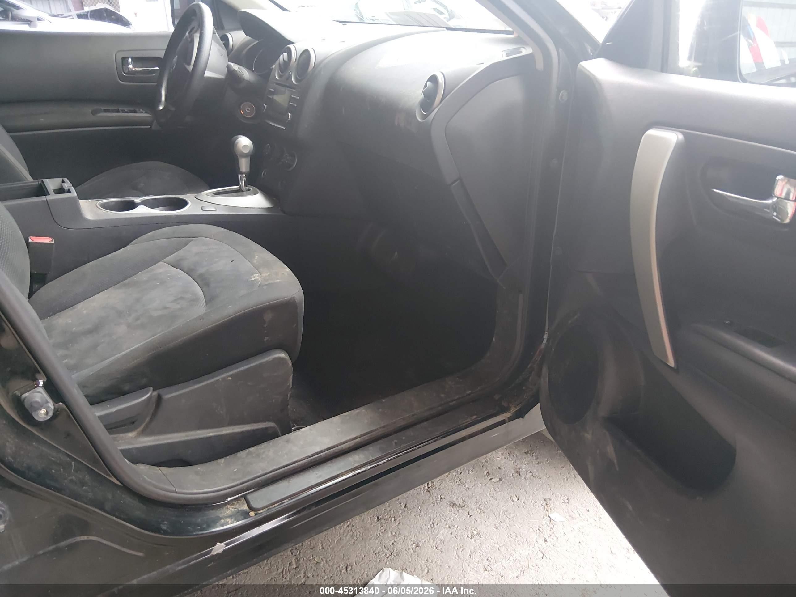 2013 Nissan Rogue S Black vin: JN8AS5MV7DW663736