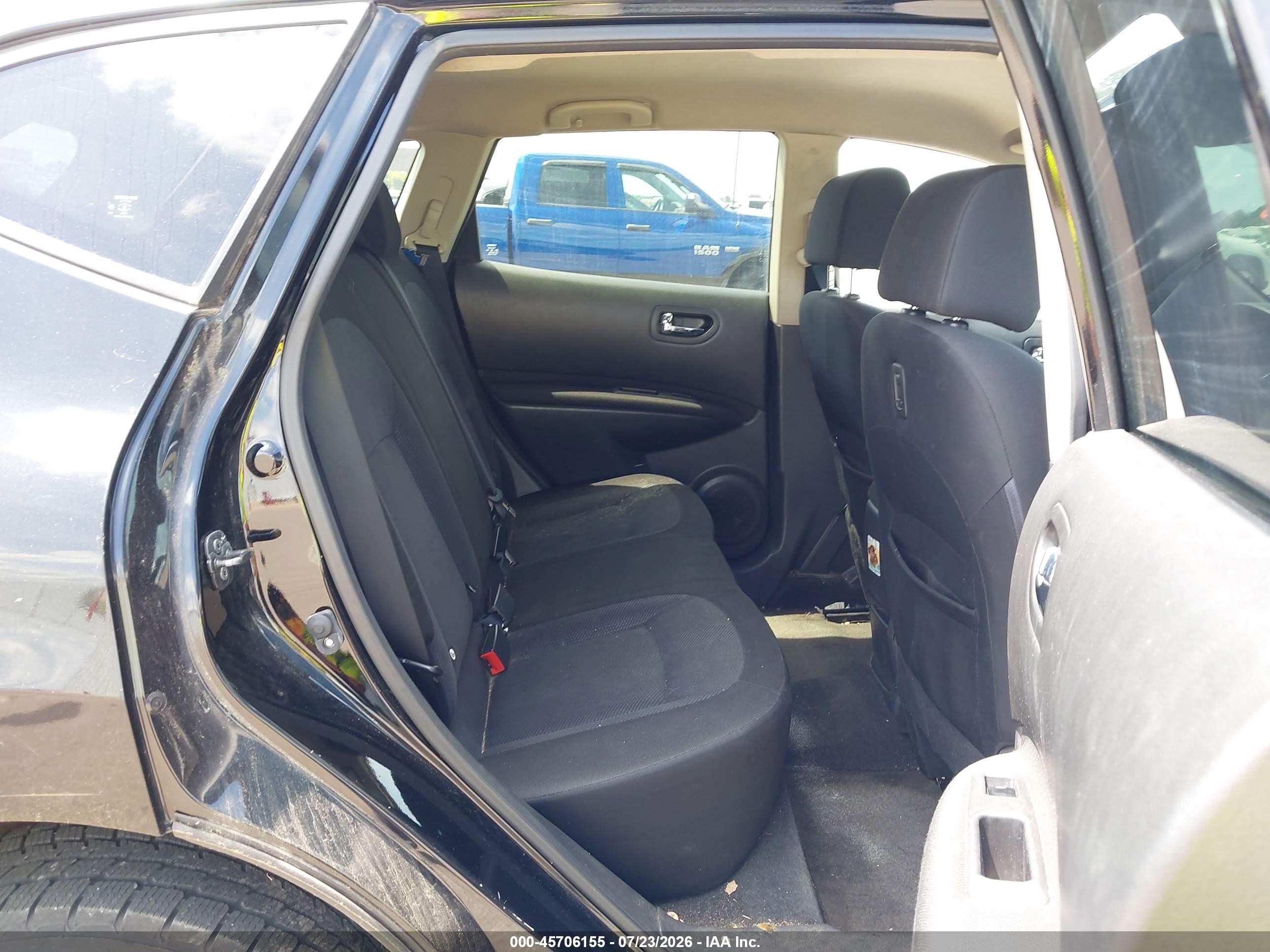 2013 Nissan Rogue S Black vin: JN8AS5MV7DW666538