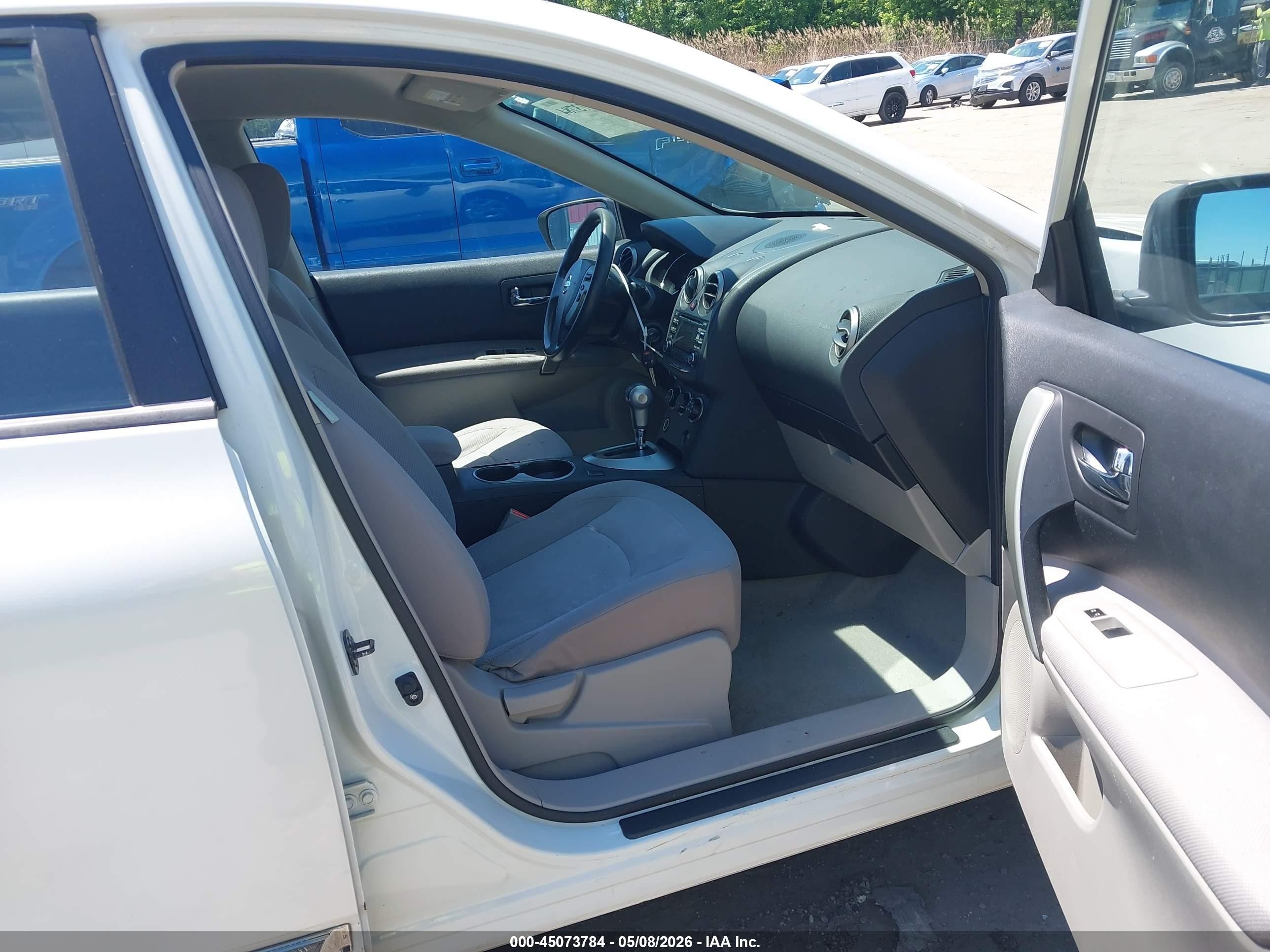 2014 Nissan Rogue Select S White vin: JN8AS5MV7EW202974