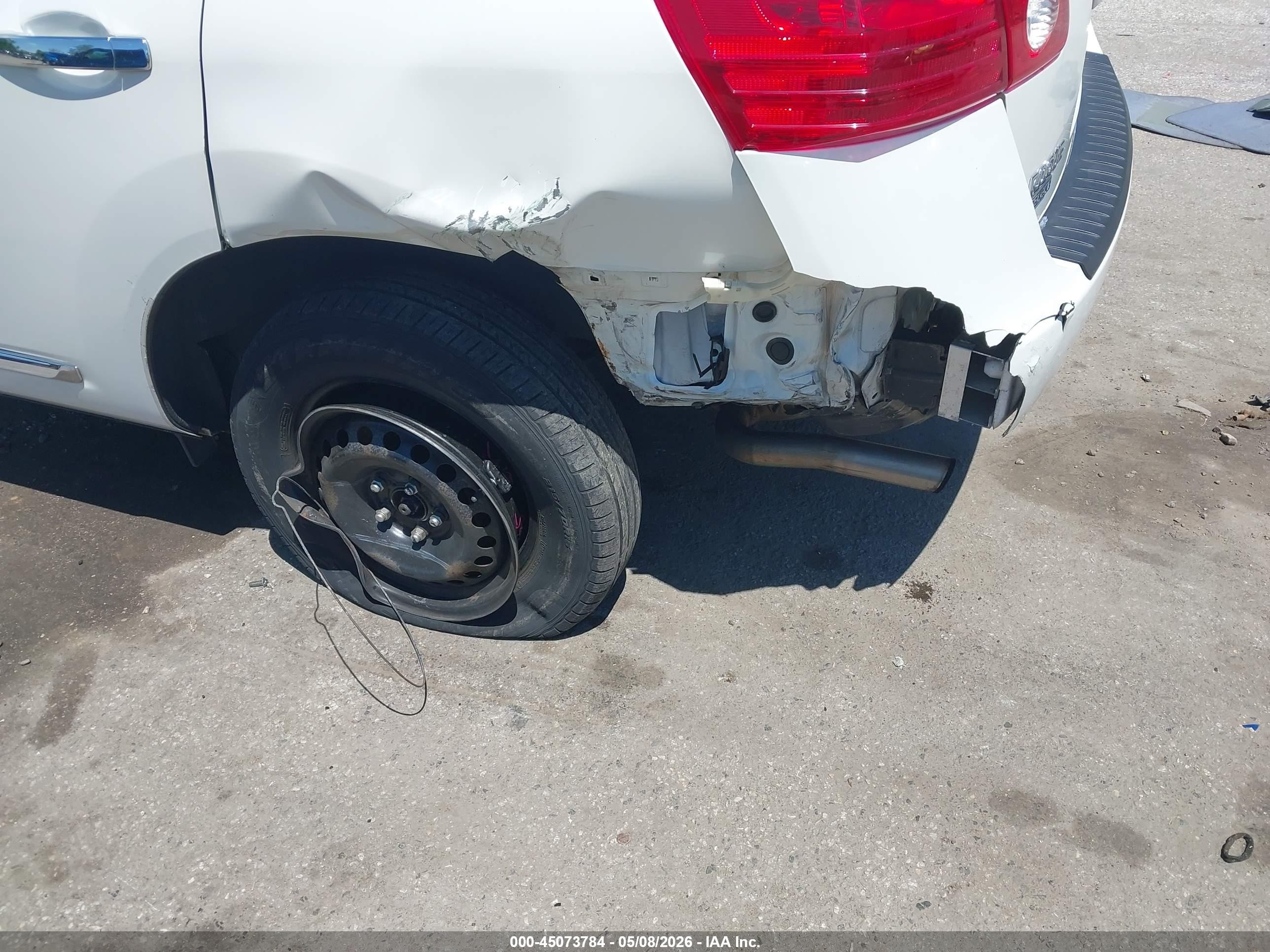 2014 Nissan Rogue Select S White vin: JN8AS5MV7EW202974