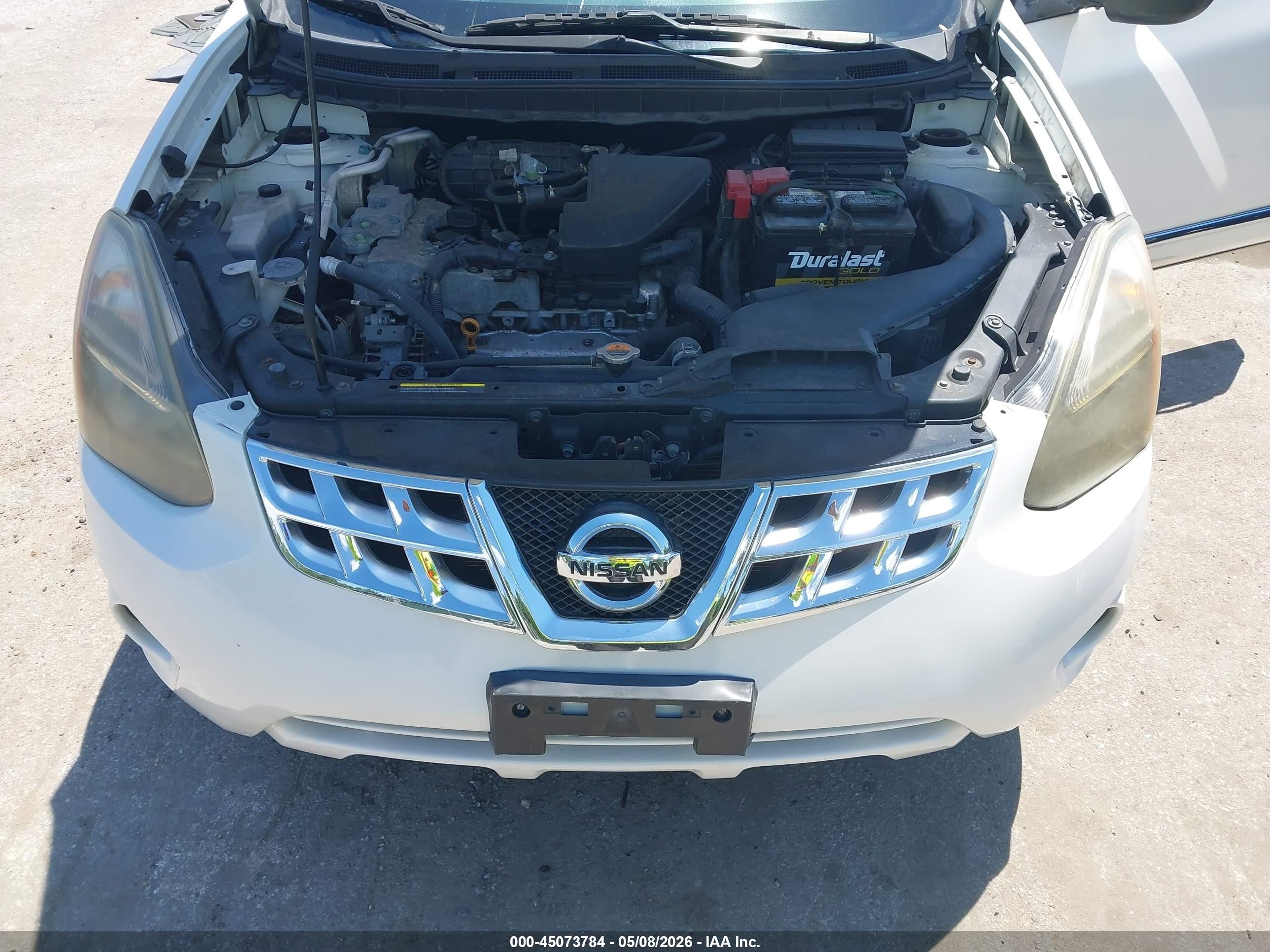 2014 Nissan Rogue Select S White vin: JN8AS5MV7EW202974