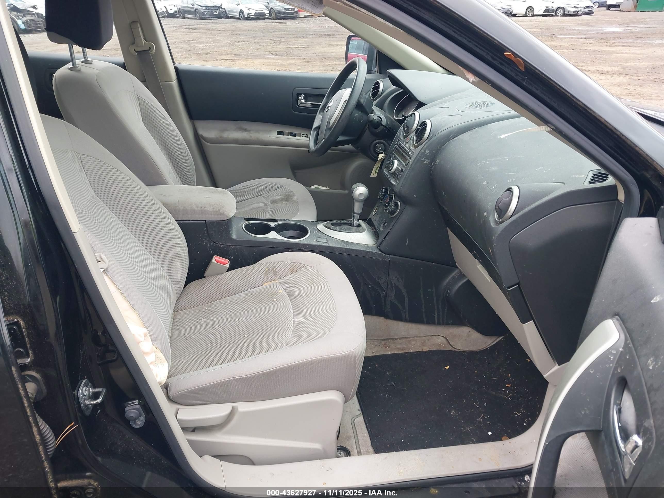 2014 Nissan Rogue Select S Black vin: JN8AS5MV7EW203526