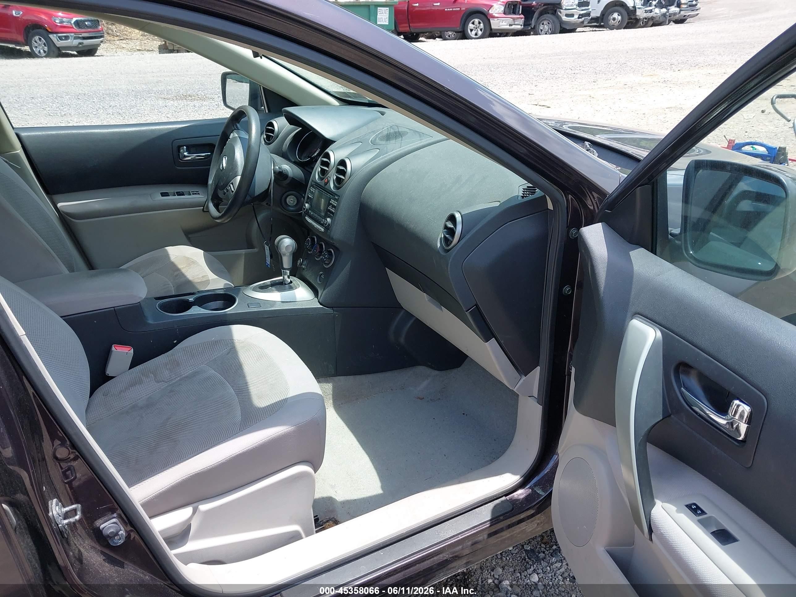 2014 Nissan Rogue Select S Gray vin: JN8AS5MV7EW702035