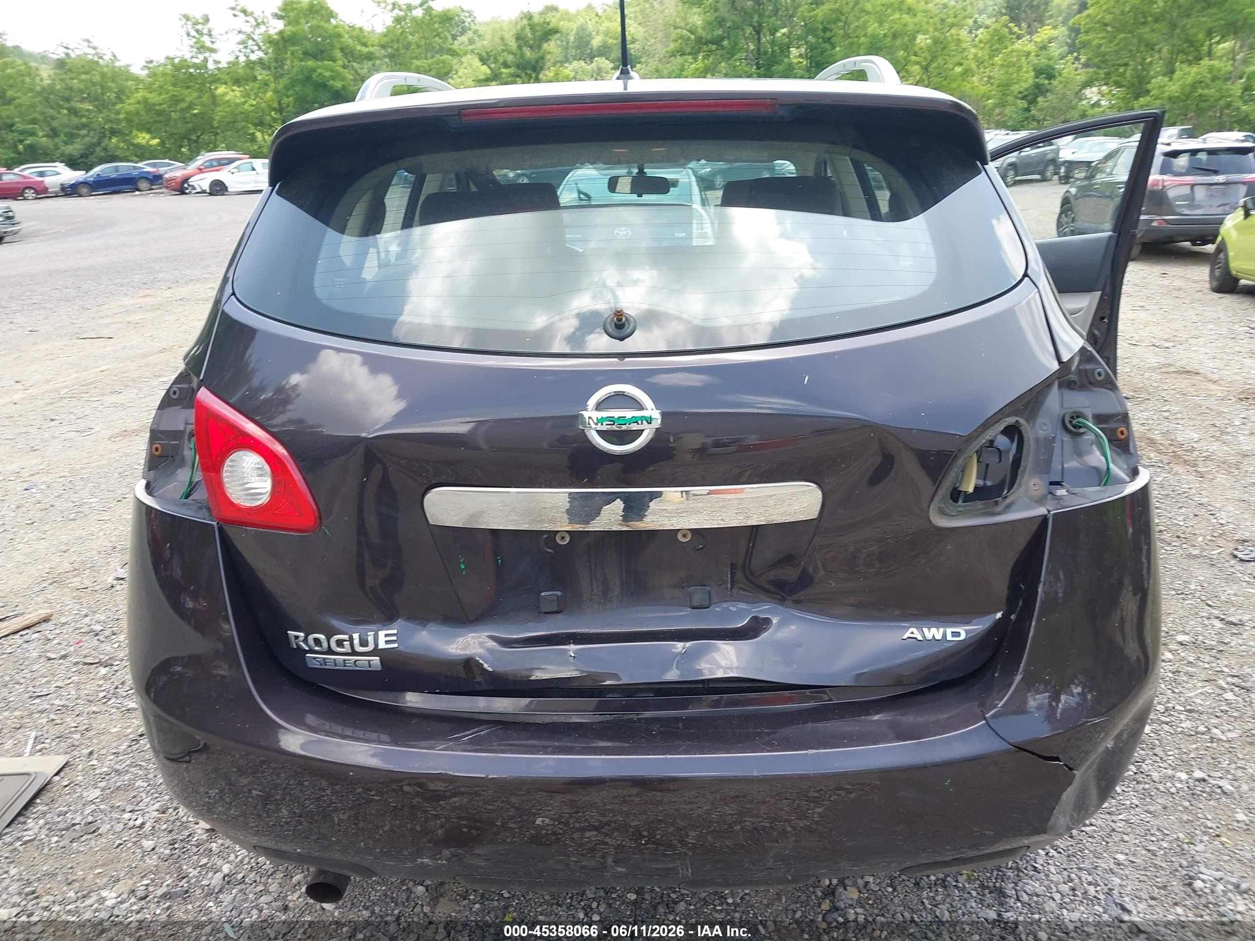 2014 Nissan Rogue Select S Gray vin: JN8AS5MV7EW702035