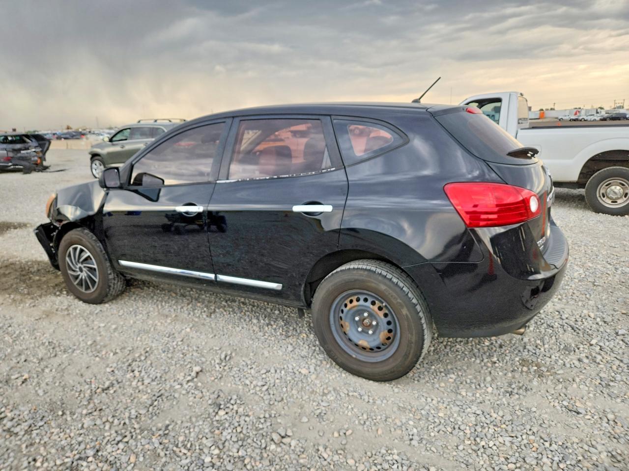 2014 Nissan Rogue Select S Черный vin: JN8AS5MV7EW702357