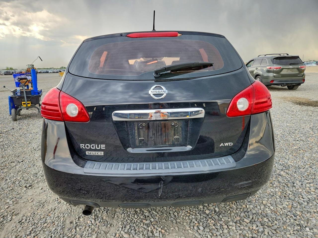 2014 Nissan Rogue Select S Черный vin: JN8AS5MV7EW702357