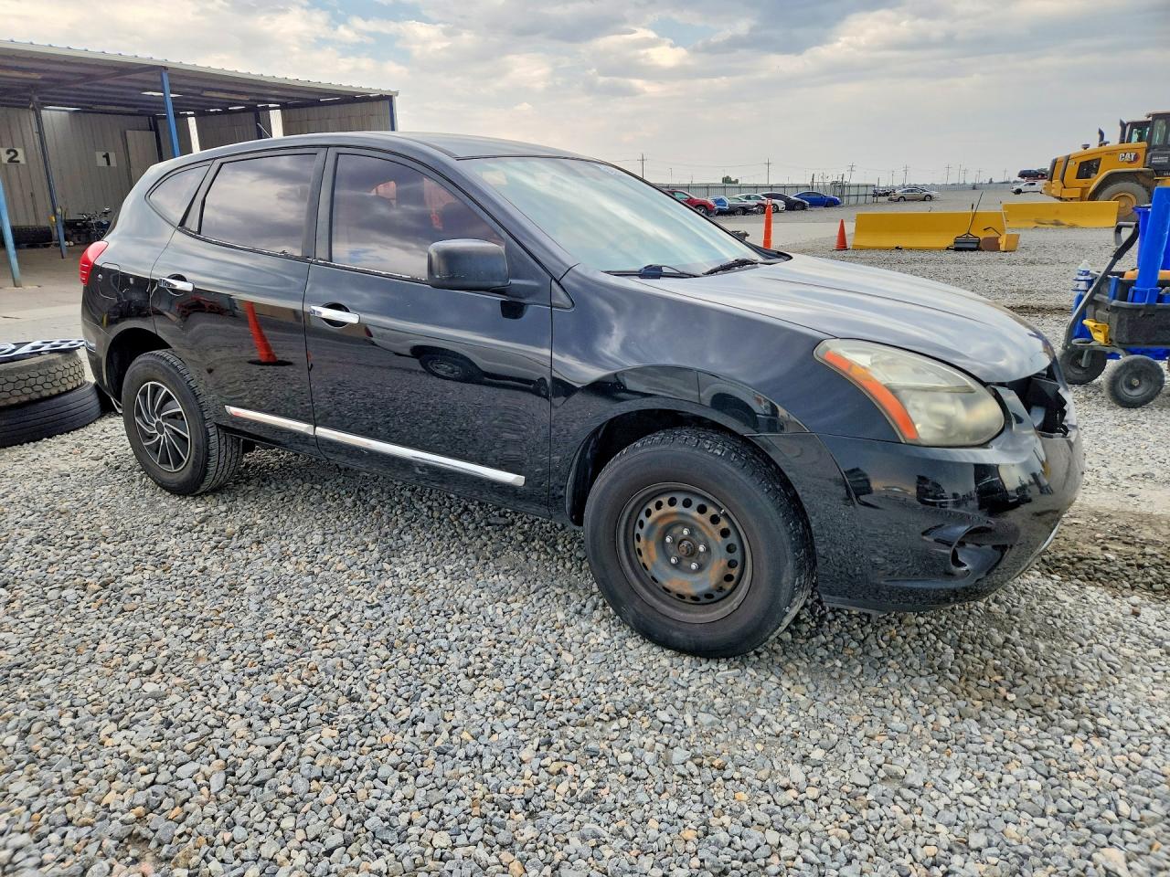 2014 Nissan Rogue Select S Черный vin: JN8AS5MV7EW702357