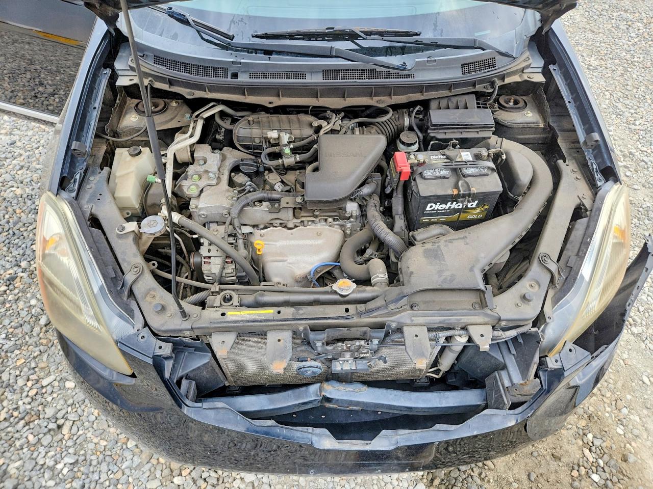 2014 Nissan Rogue Select S Черный vin: JN8AS5MV7EW702357