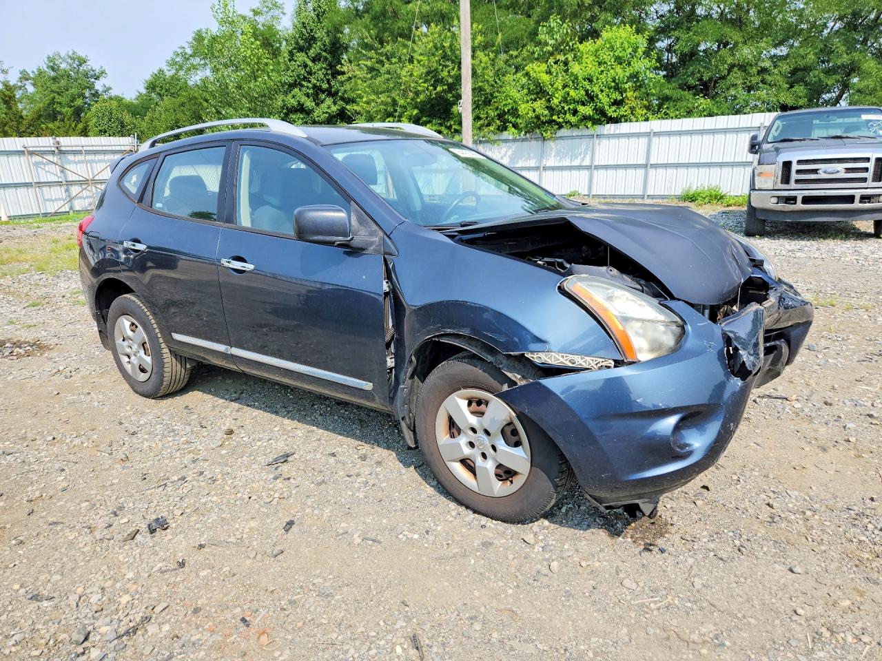 2014 Nissan Rogue Select S Blue vin: JN8AS5MV7EW703167