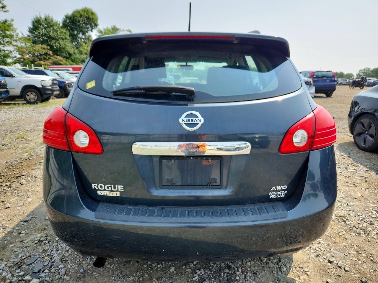 2014 Nissan Rogue Select S Blue vin: JN8AS5MV7EW703167